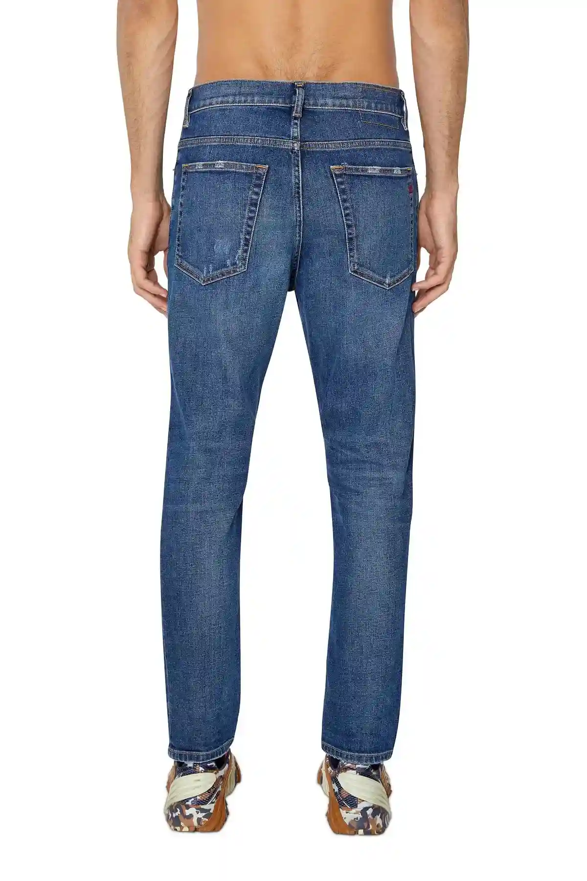 Blue Tapered fit Jeans-2005 D-Fining