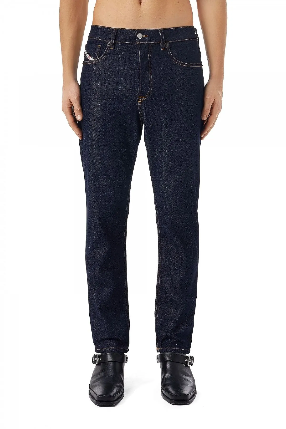 Blue Regular Jeans-2005 D-Fining