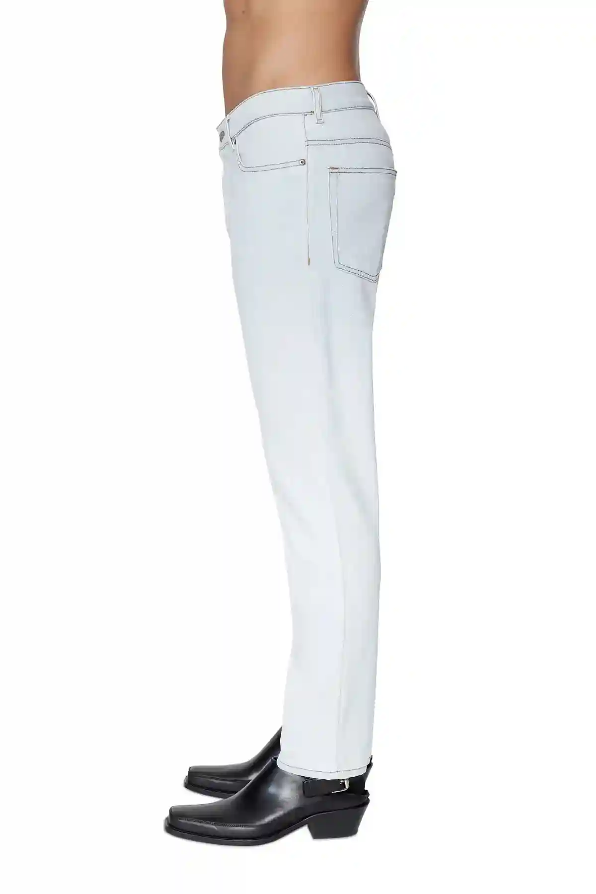 Blue Tapered fit Jeans-2005 D-Fining