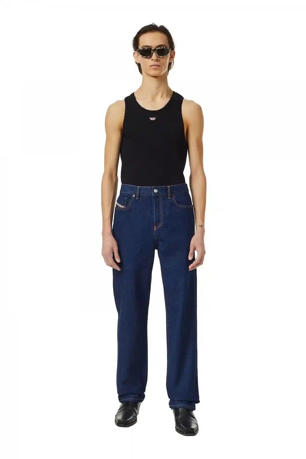 Blue Straight Jeans-1955 D-Rekiv