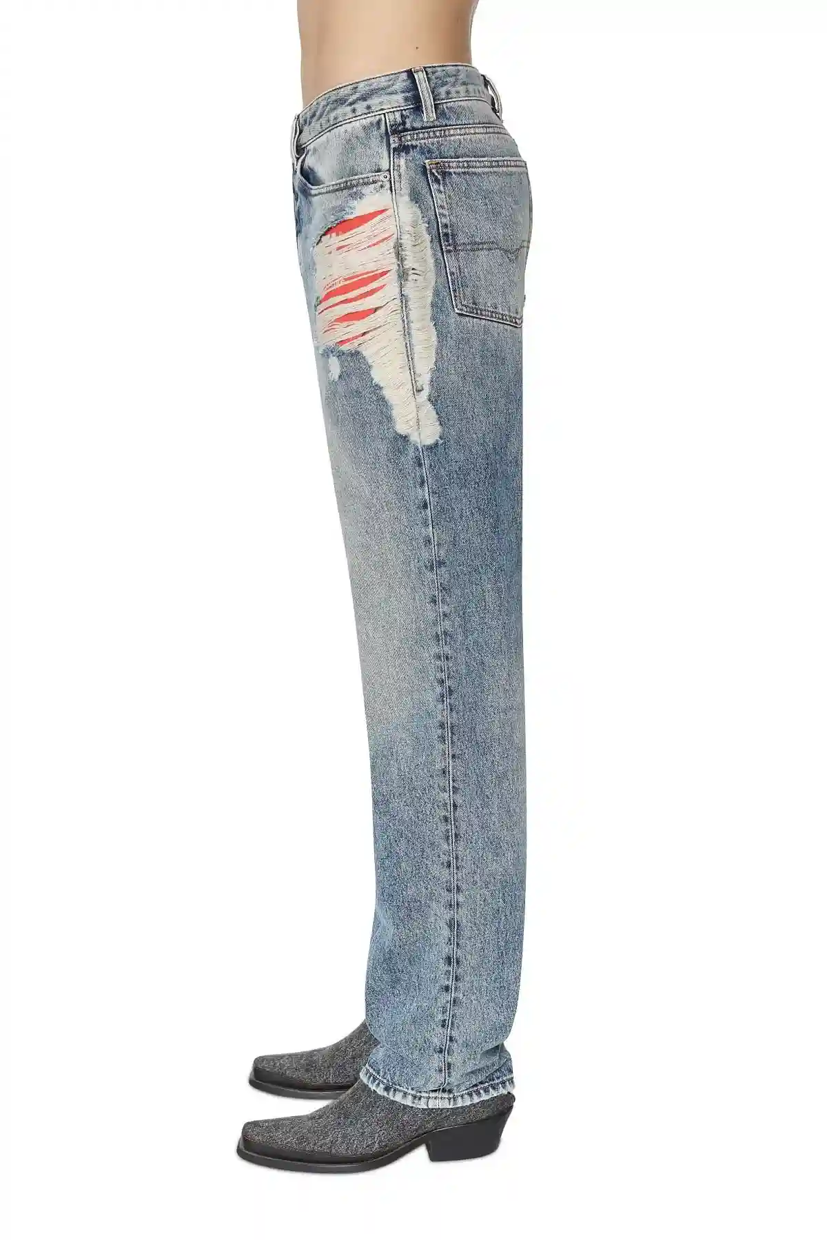 Blue Straight Jeans-1955 D-Rekiv