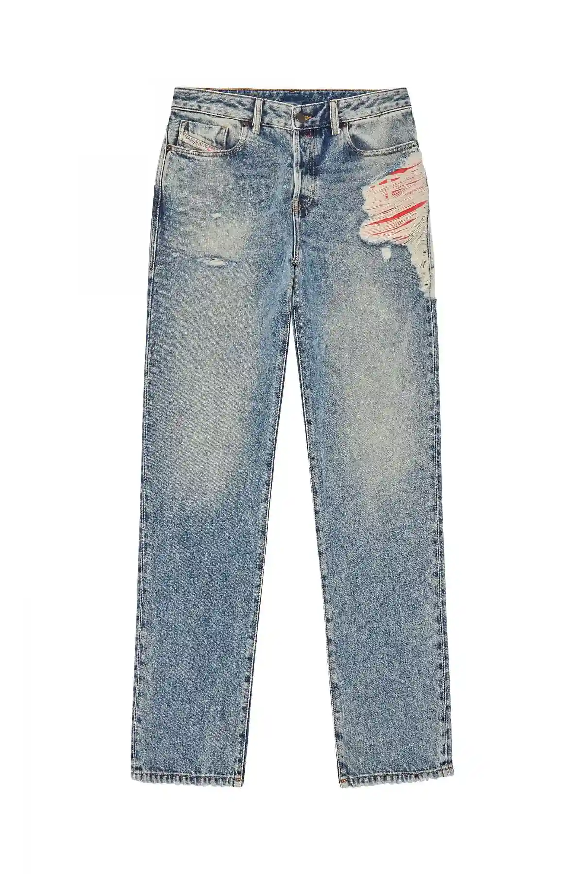 Blue Straight Jeans-1955 D-Rekiv