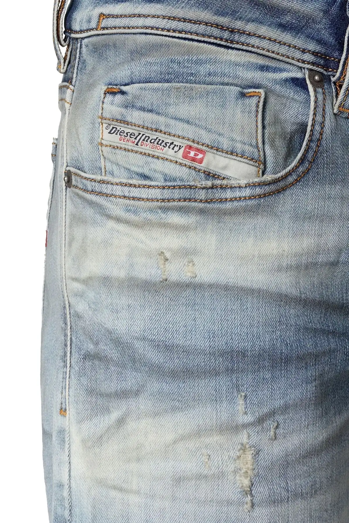 Blue Skinny Fit-Sleenker-Jeans