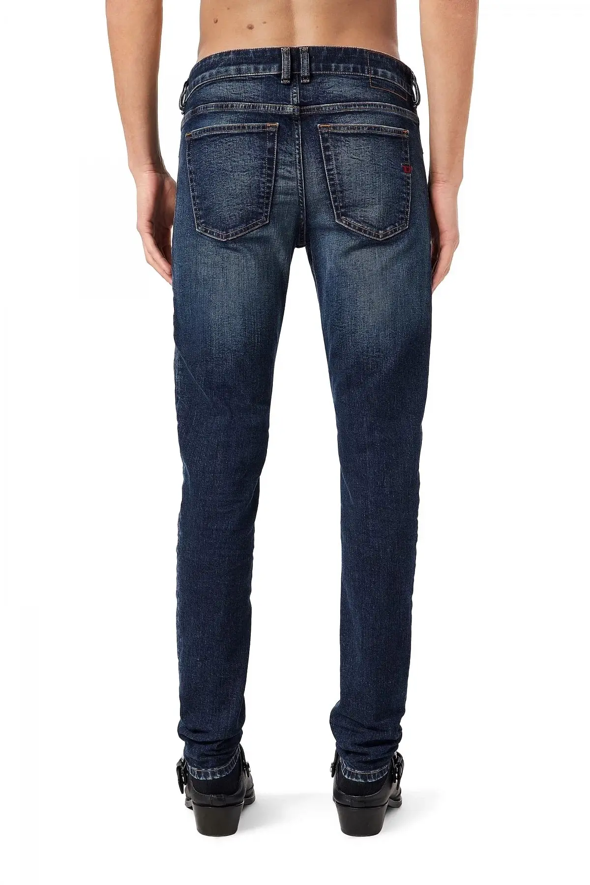 Blue Skinny Fit-Sleenker-Jeans