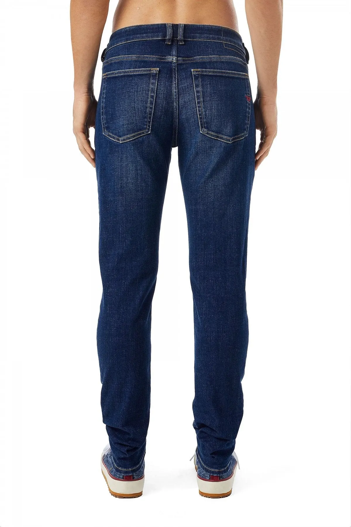 Blue Skinny Fit-Sleenker-Jeans