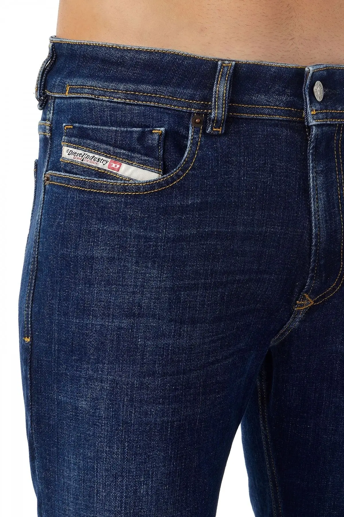 Blue Skinny Fit-Sleenker-Jeans