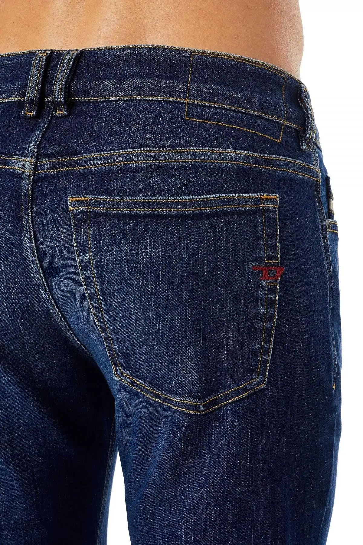 Blue Skinny Fit-Sleenker-Jeans