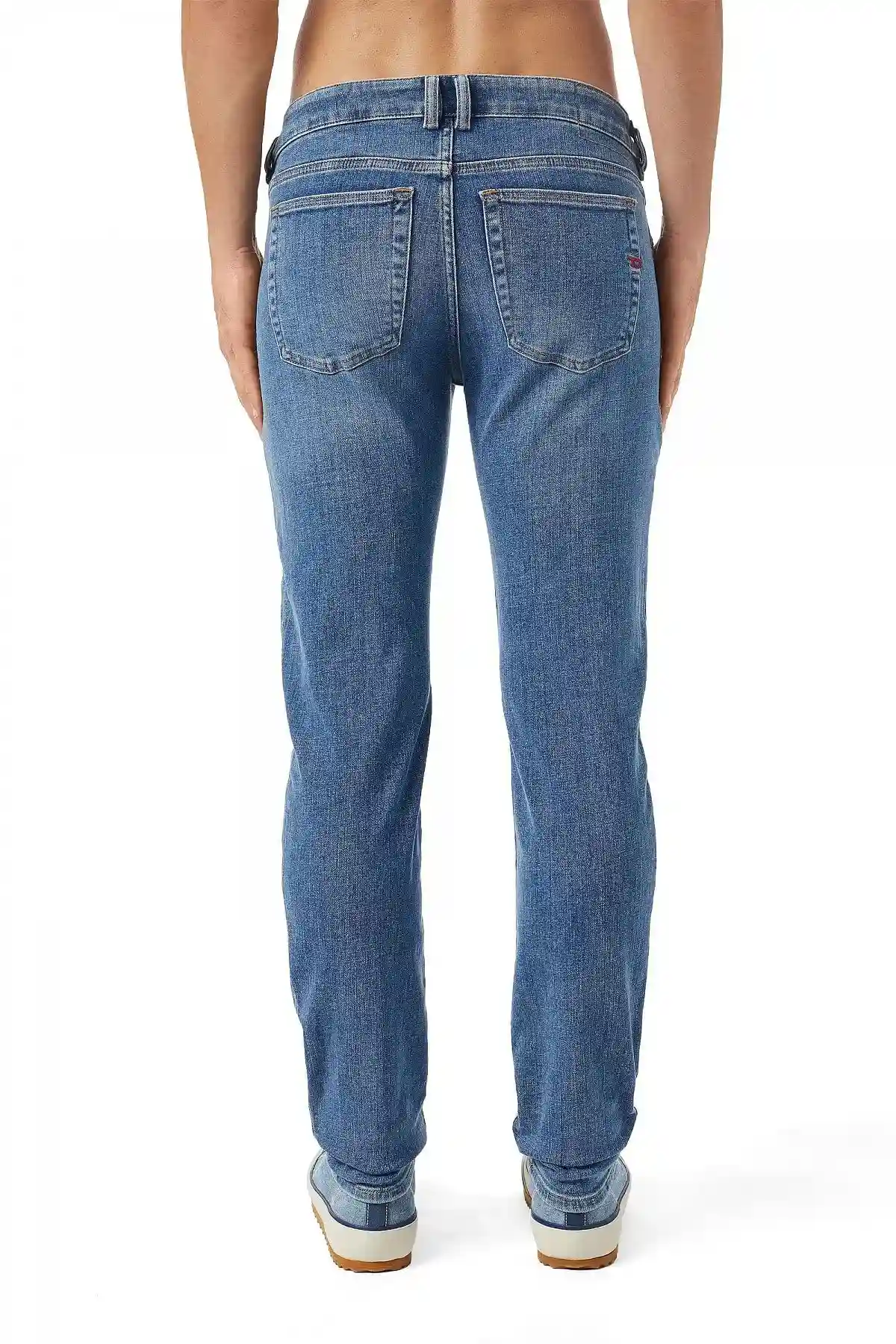 Blue Skinny Fit-Sleenker-Jeans