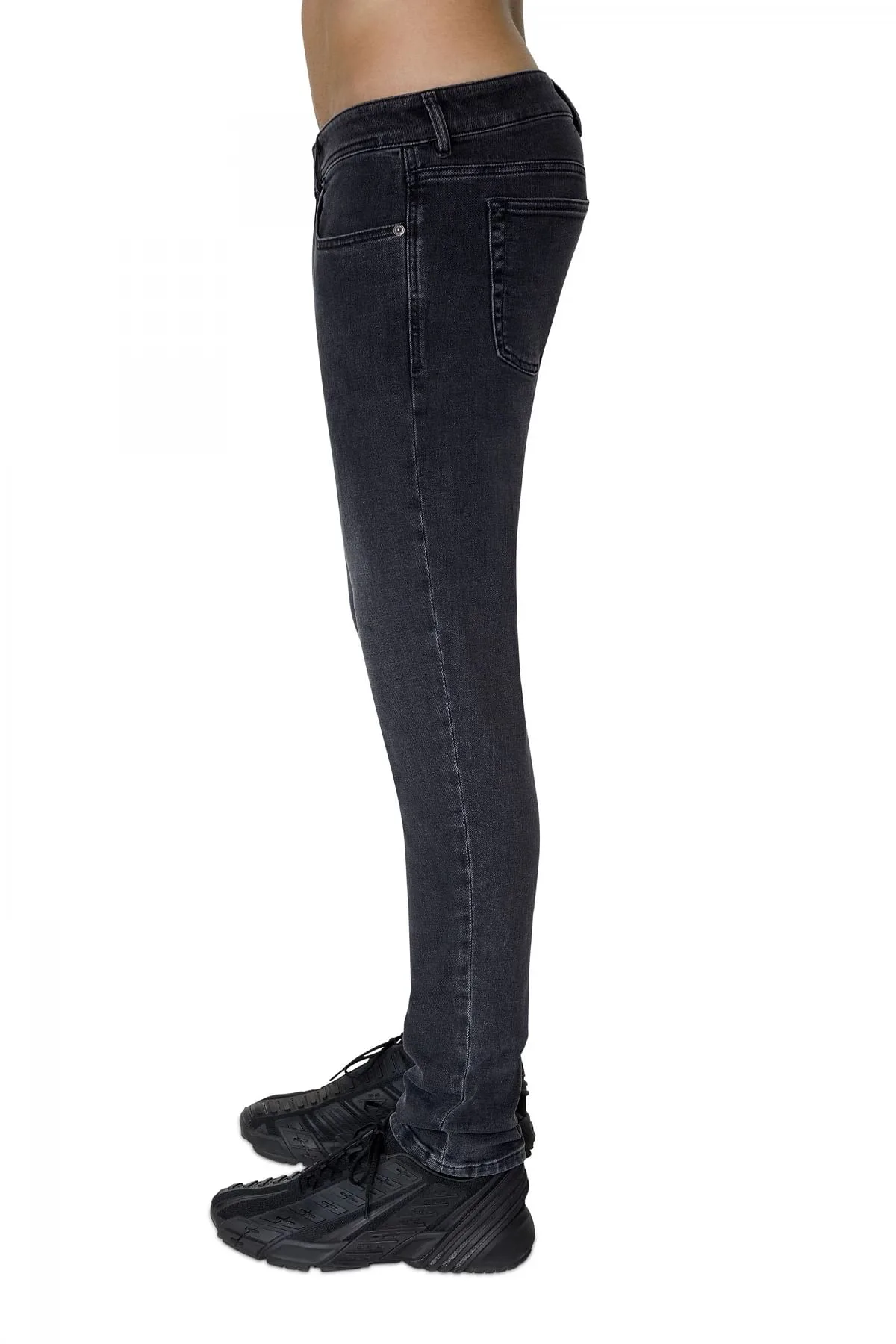 Black Skinny Fit-Sleenker-Jeans