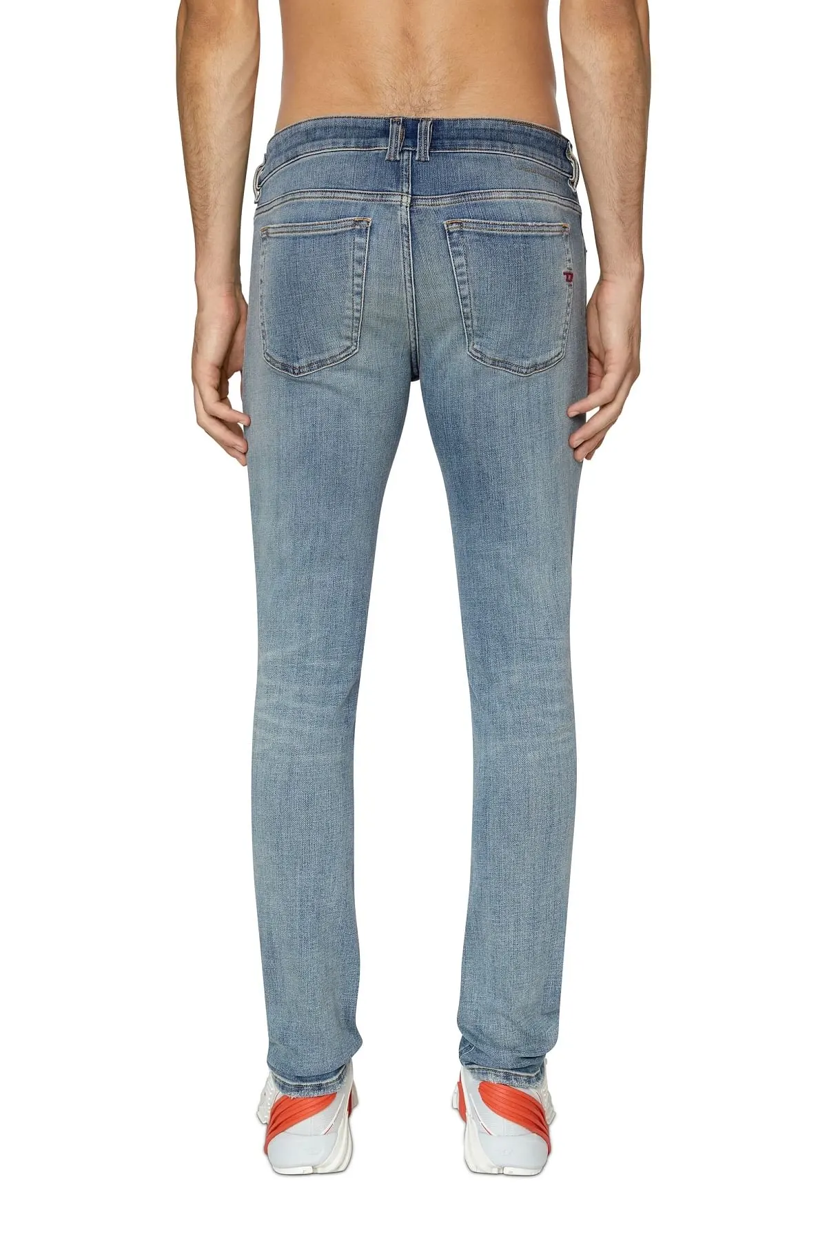 Blue Skinny Fit-Sleenker-Jeans