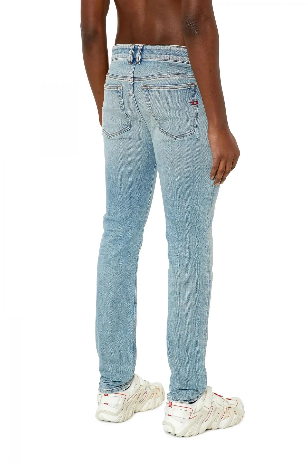 Blue Skinny Fit-Sleenker-Jeans