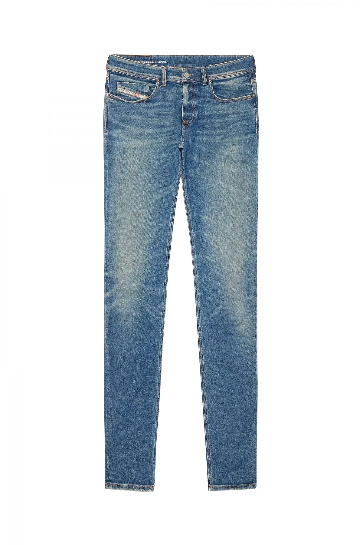 Blue Skinny Fit-Sleenker-Jeans