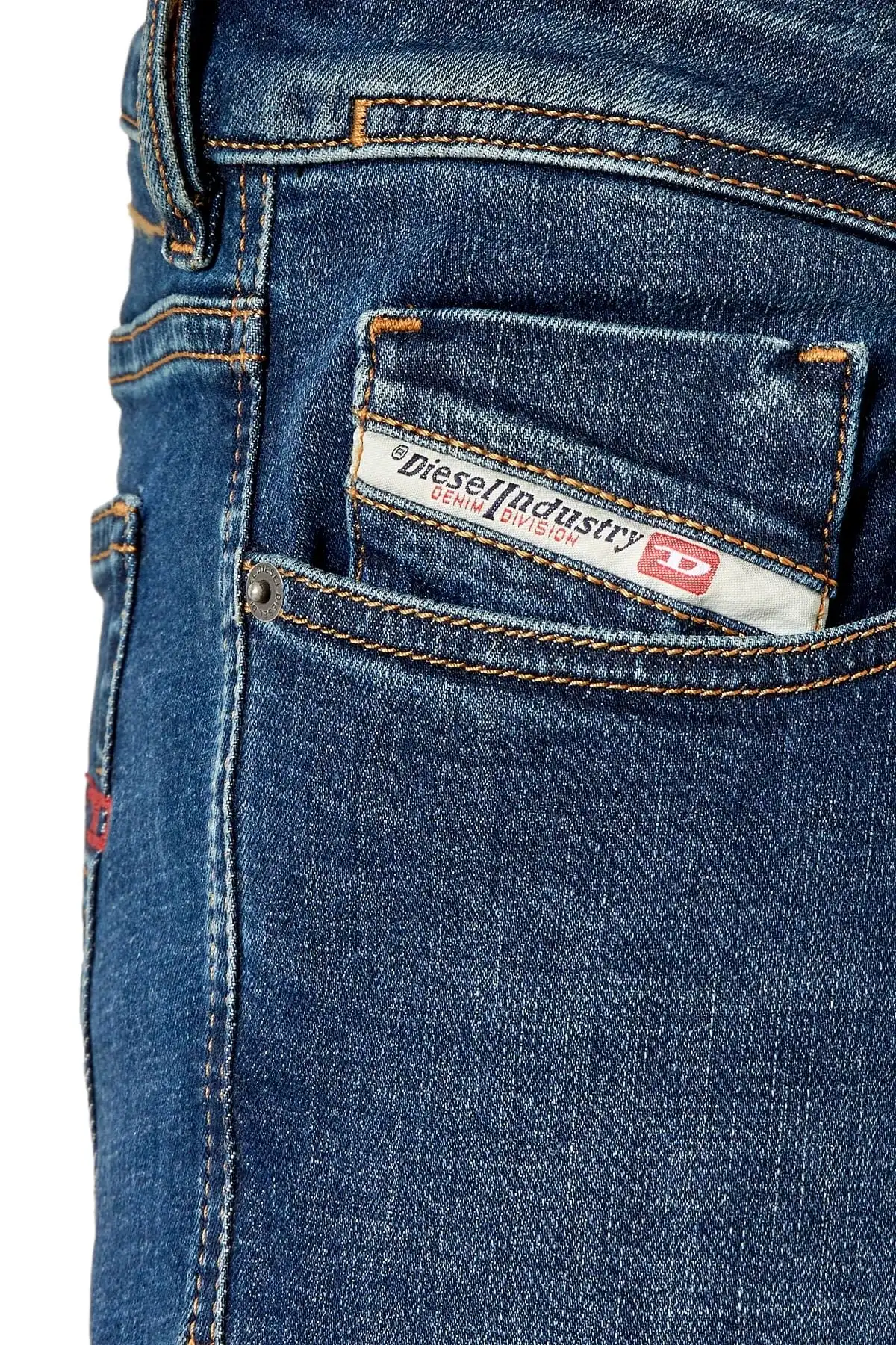 Blue Skinny Fit-Sleenker-Jeans