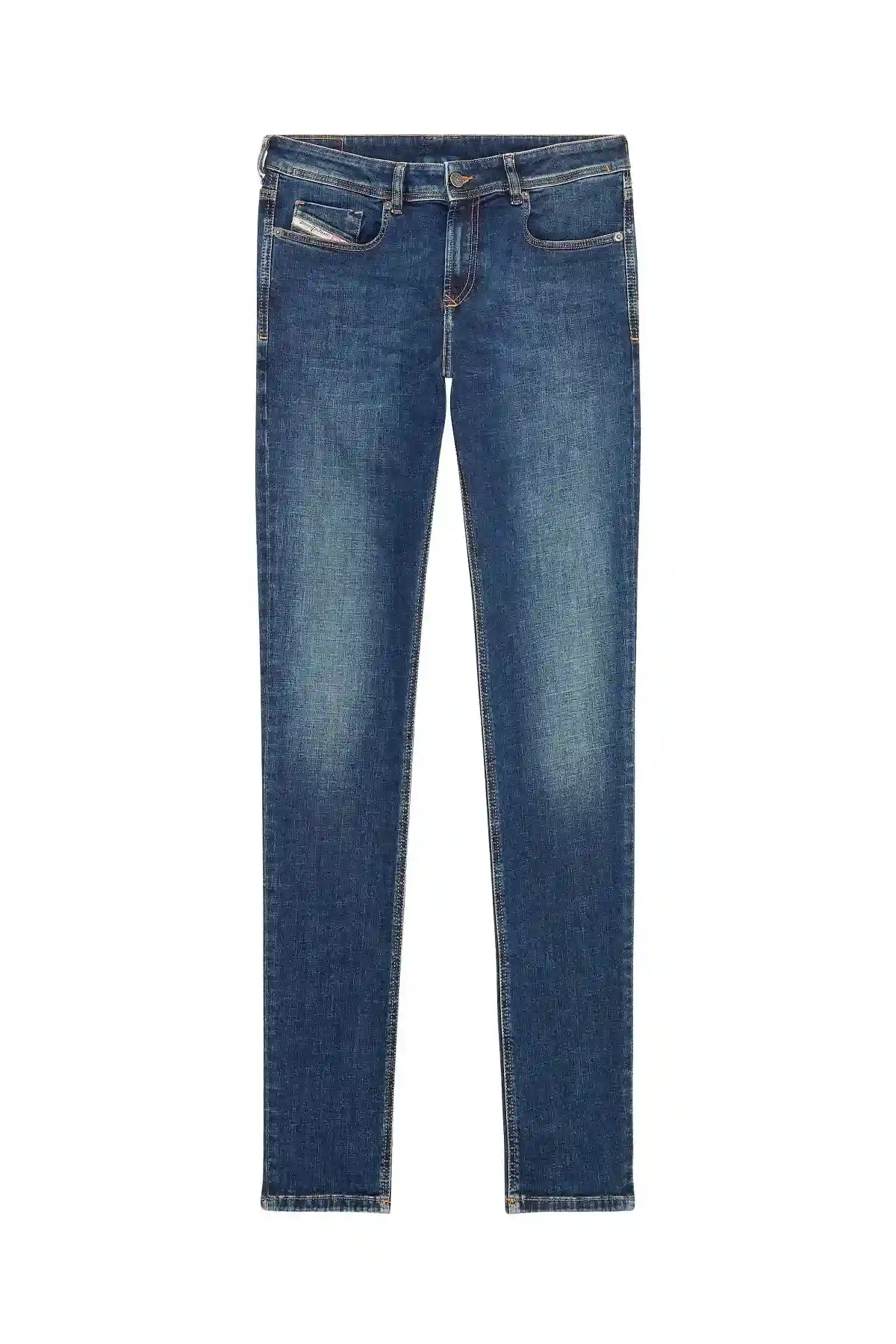 Blue Skinny Fit-Sleenker-Jeans