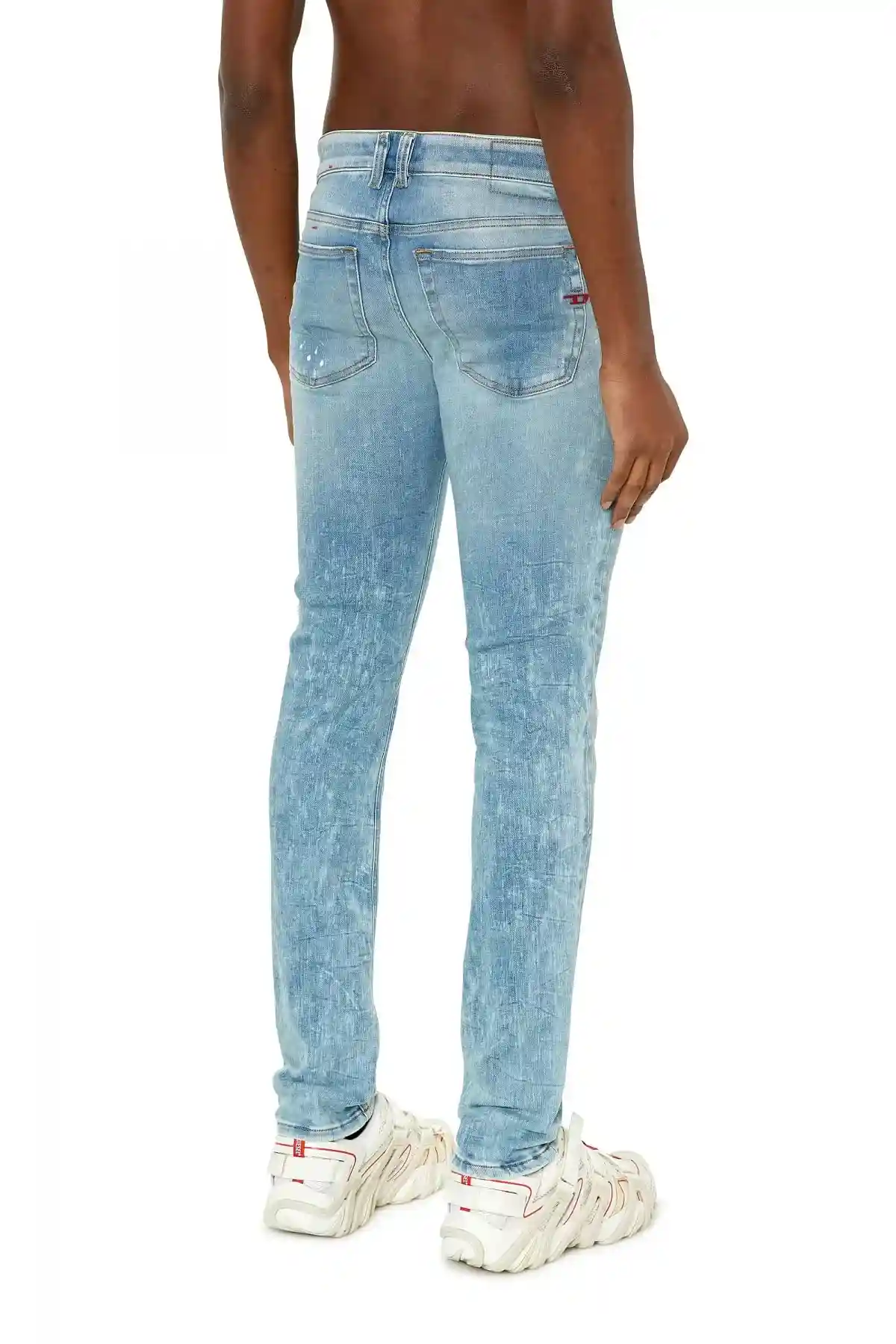 Blue Skinny Fit-Sleenker-Jeans