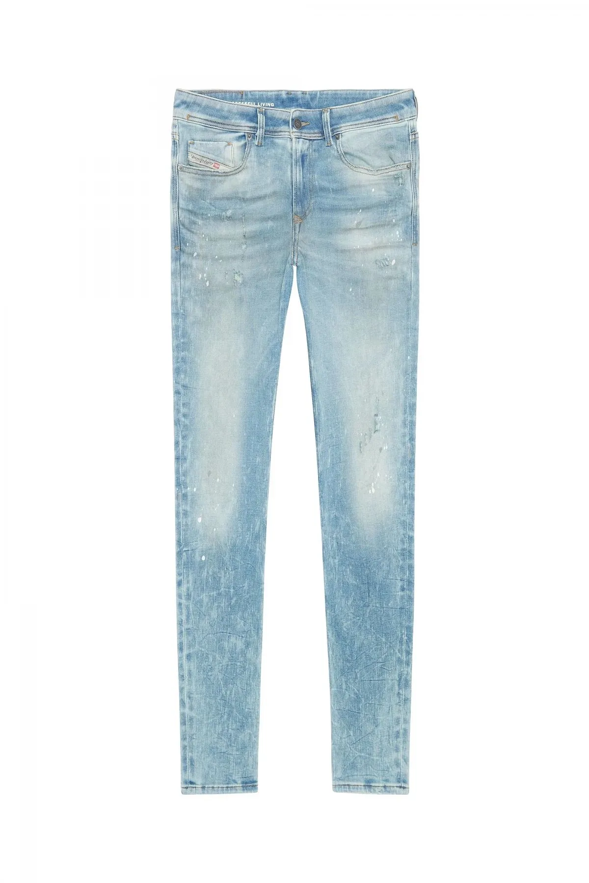 Blue Skinny Fit-Sleenker-Jeans