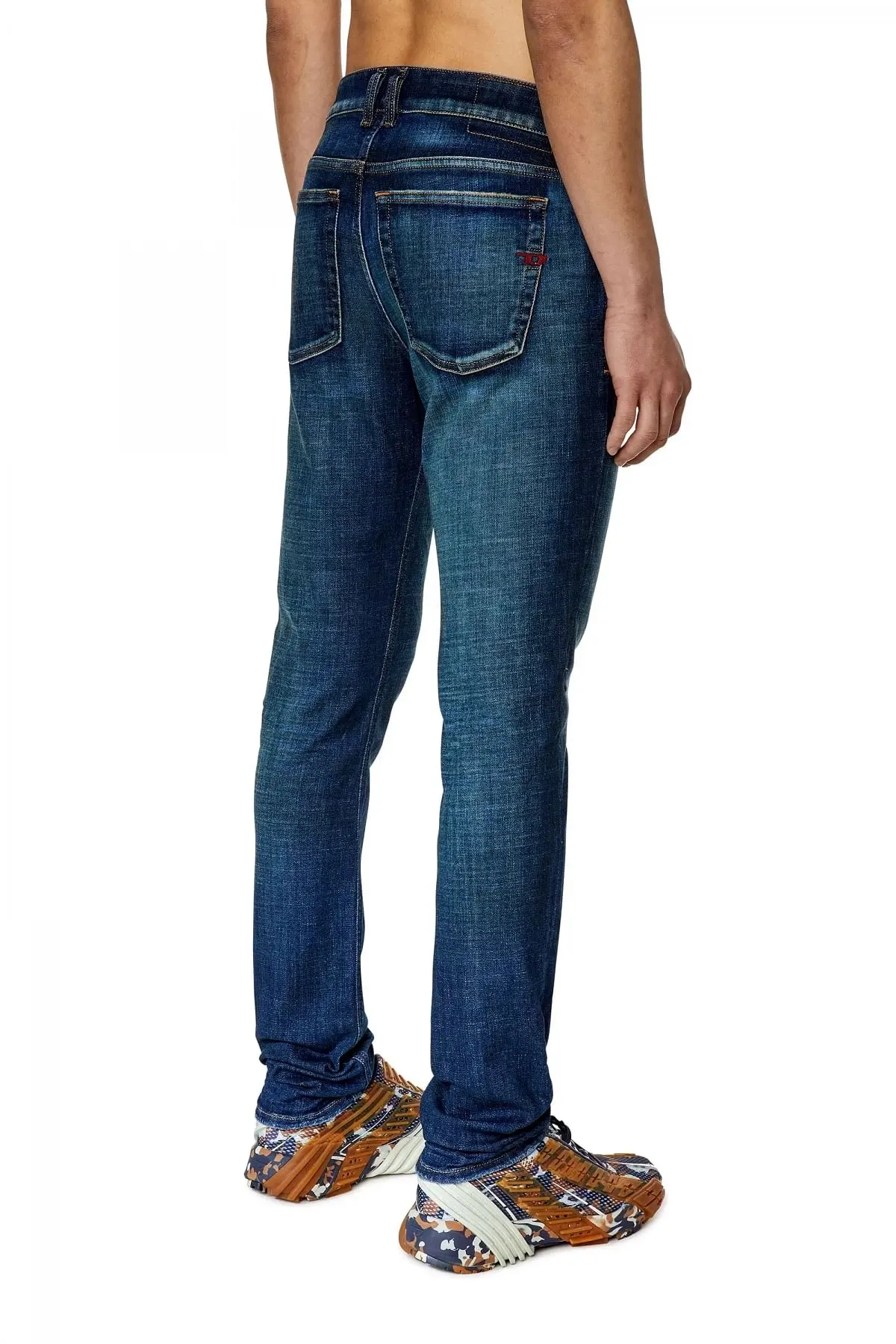 Blue Skinny Fit-Sleenker-Jeans