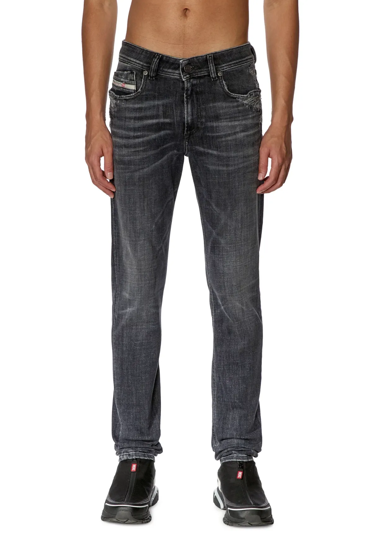 Black Skinny Fit-Sleenker-Jeans