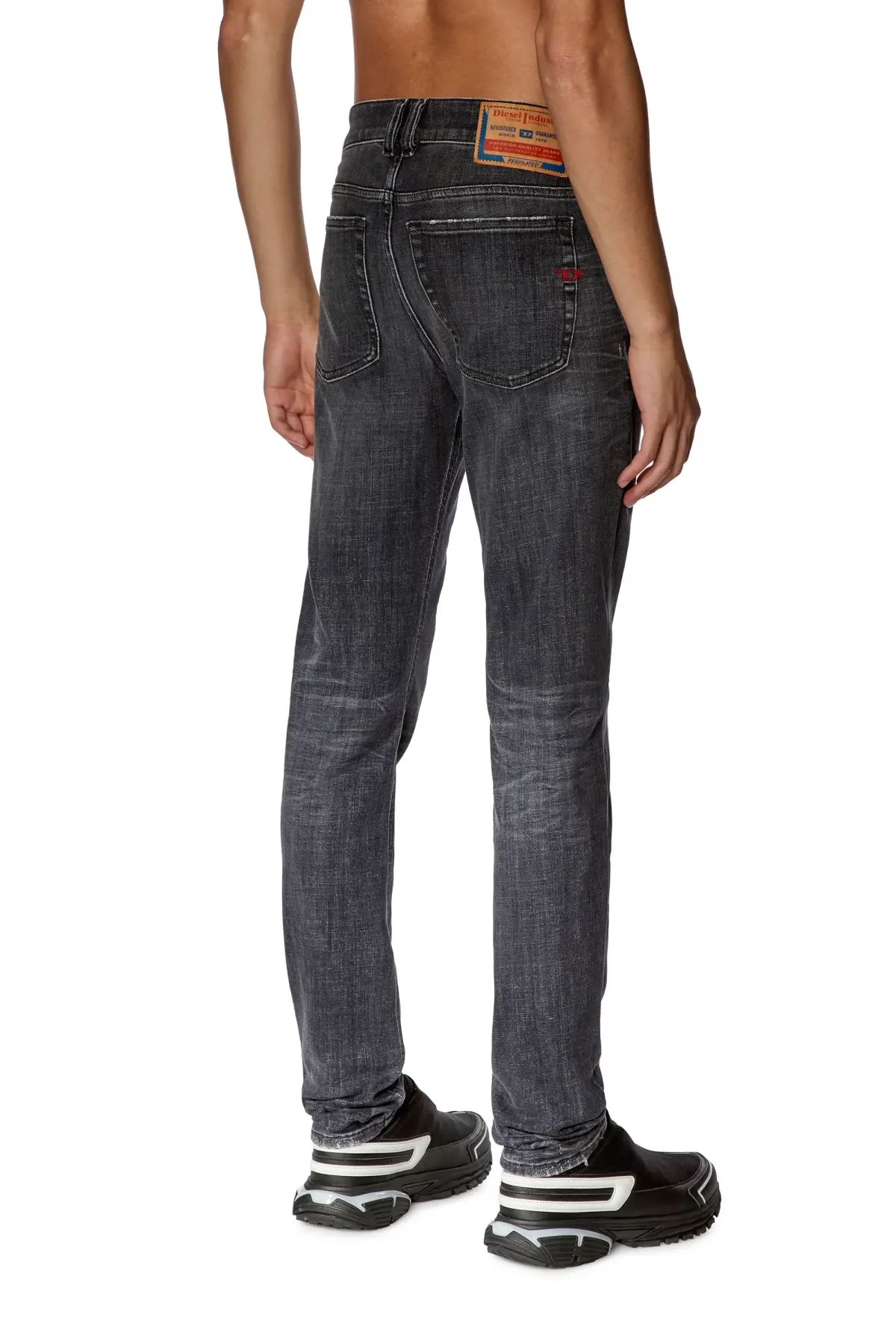 Black Skinny Fit-Sleenker-Jeans