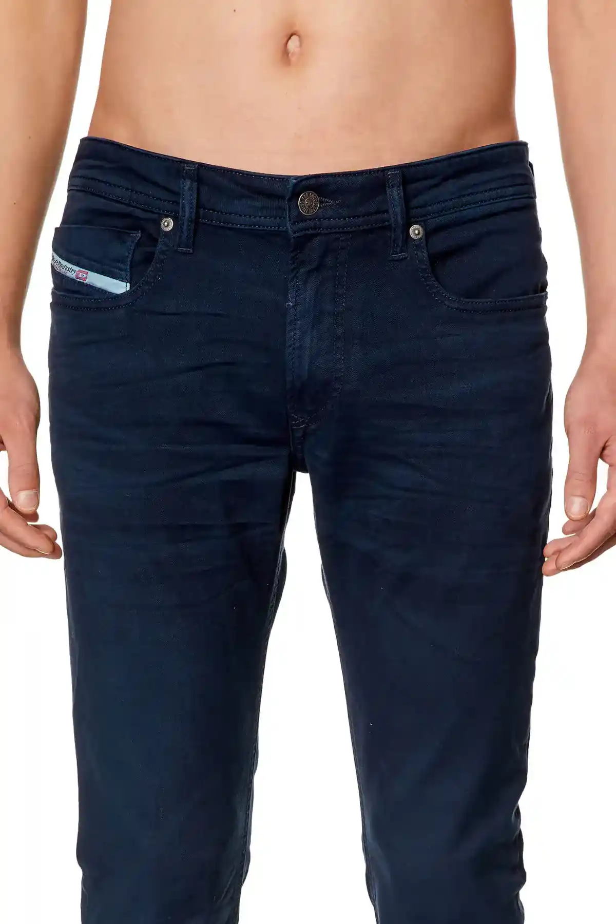 Blue Skinny Fit-Sleenker-Jeans