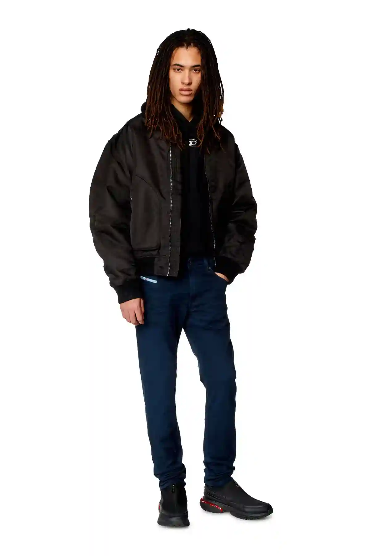 Blue Skinny Fit-Sleenker-Jeans