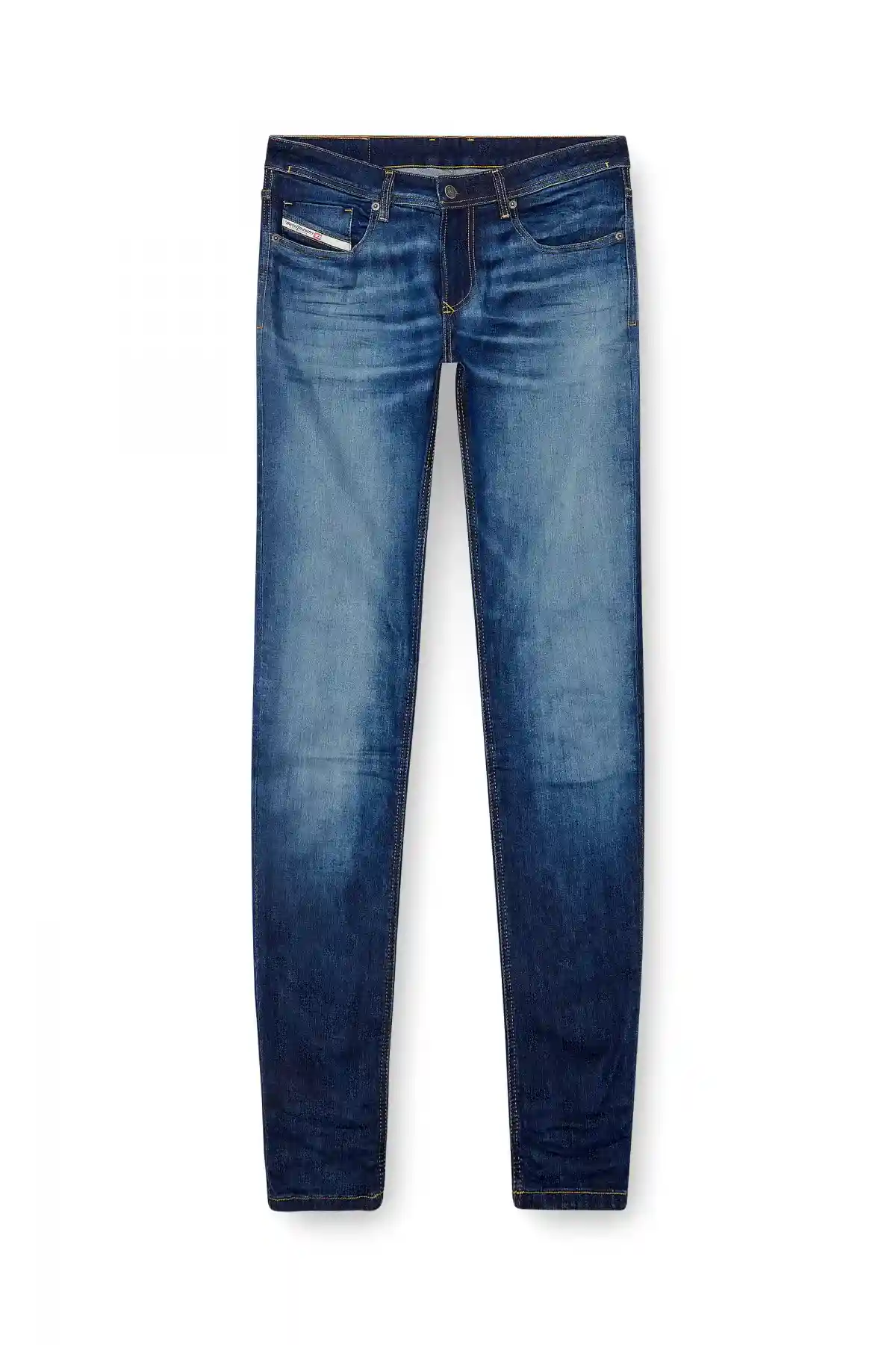 Blue Skinny Fit-Sleenker-Jeans