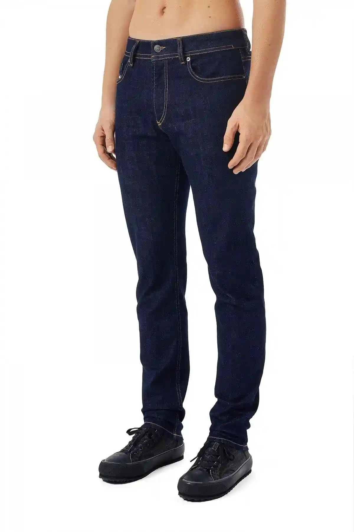 Blue Skinny Fit-Sleenker-Jeans