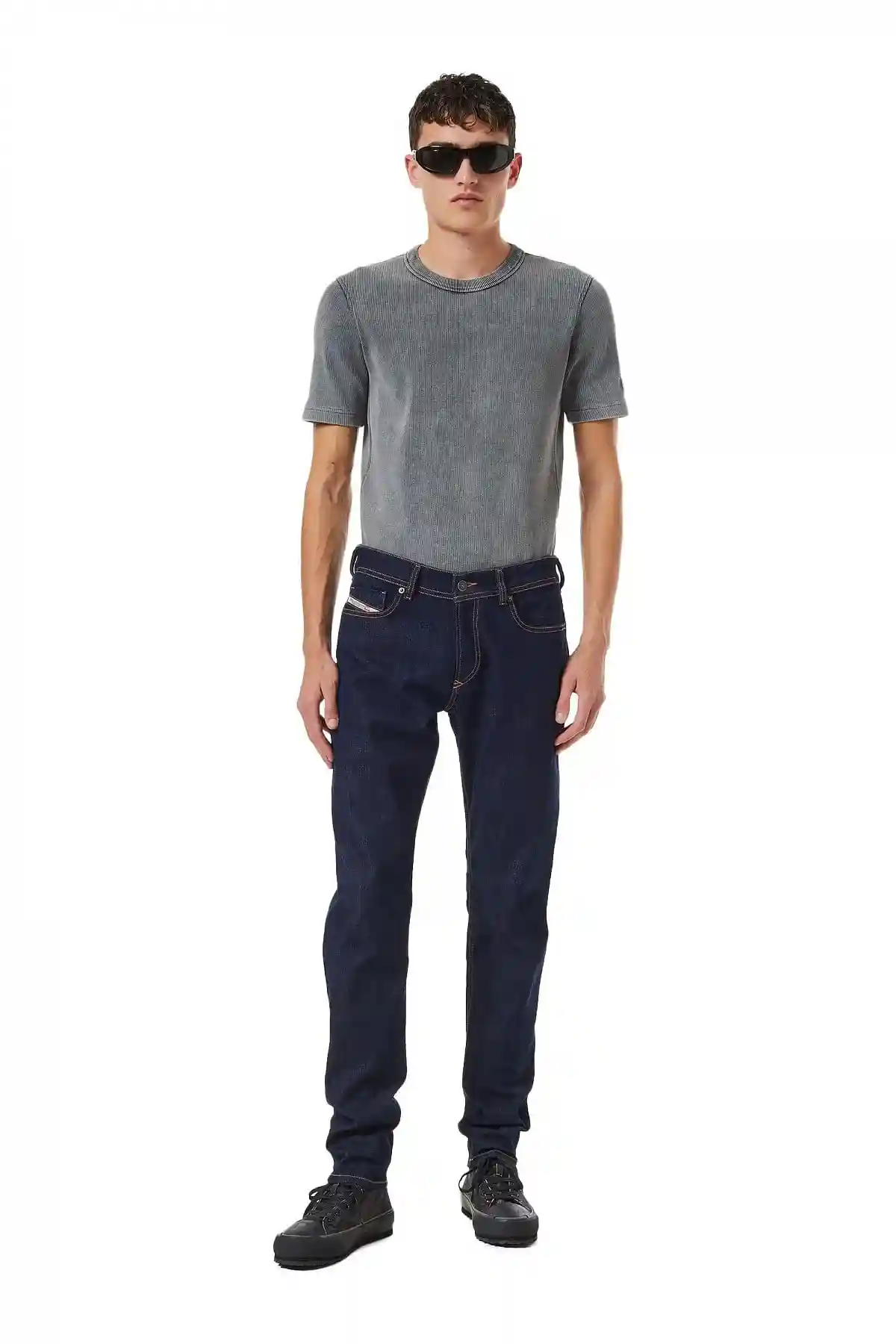 Blue Skinny Fit-Sleenker-Jeans