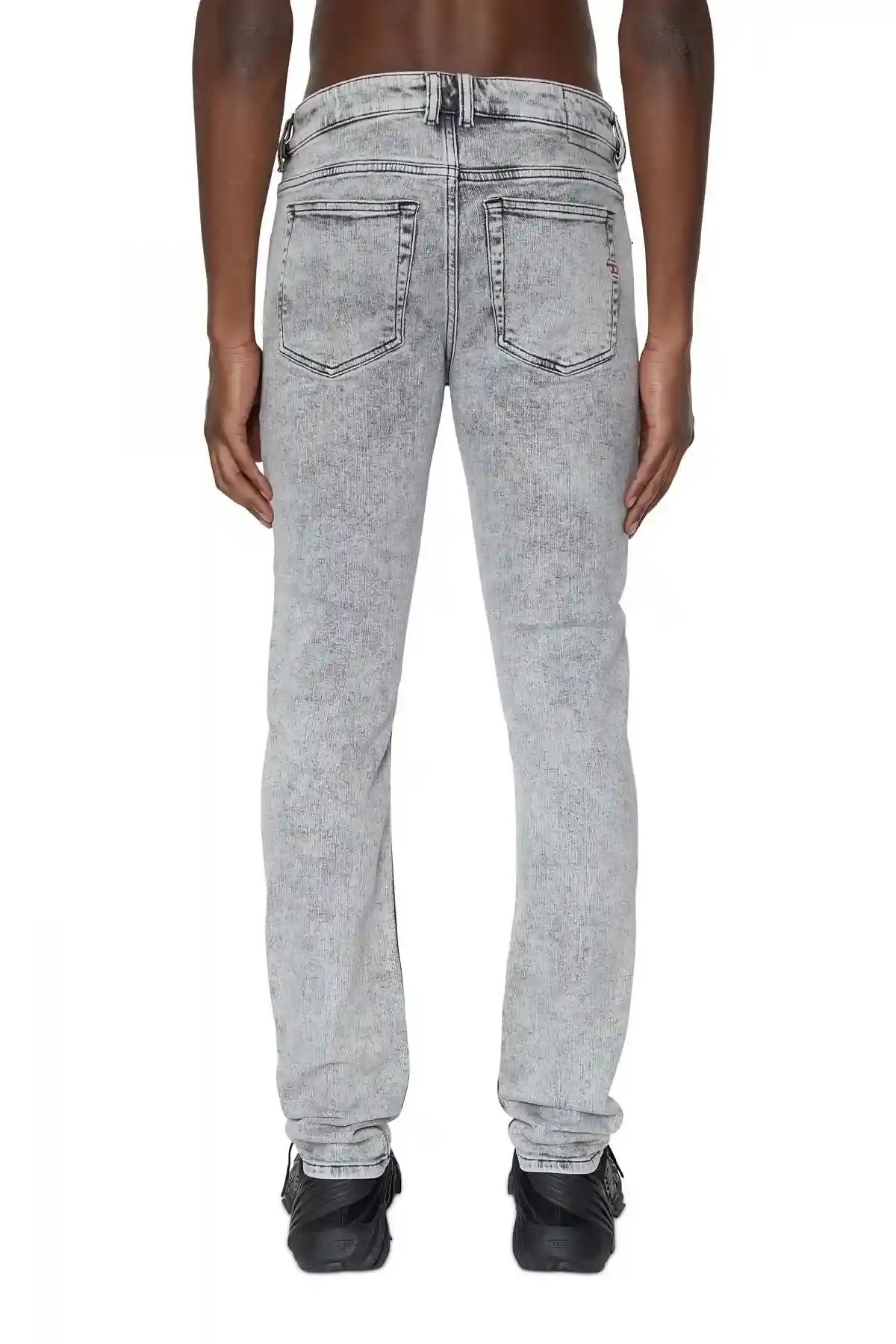 Grey Skinny Fit-Sleenker-Jeans