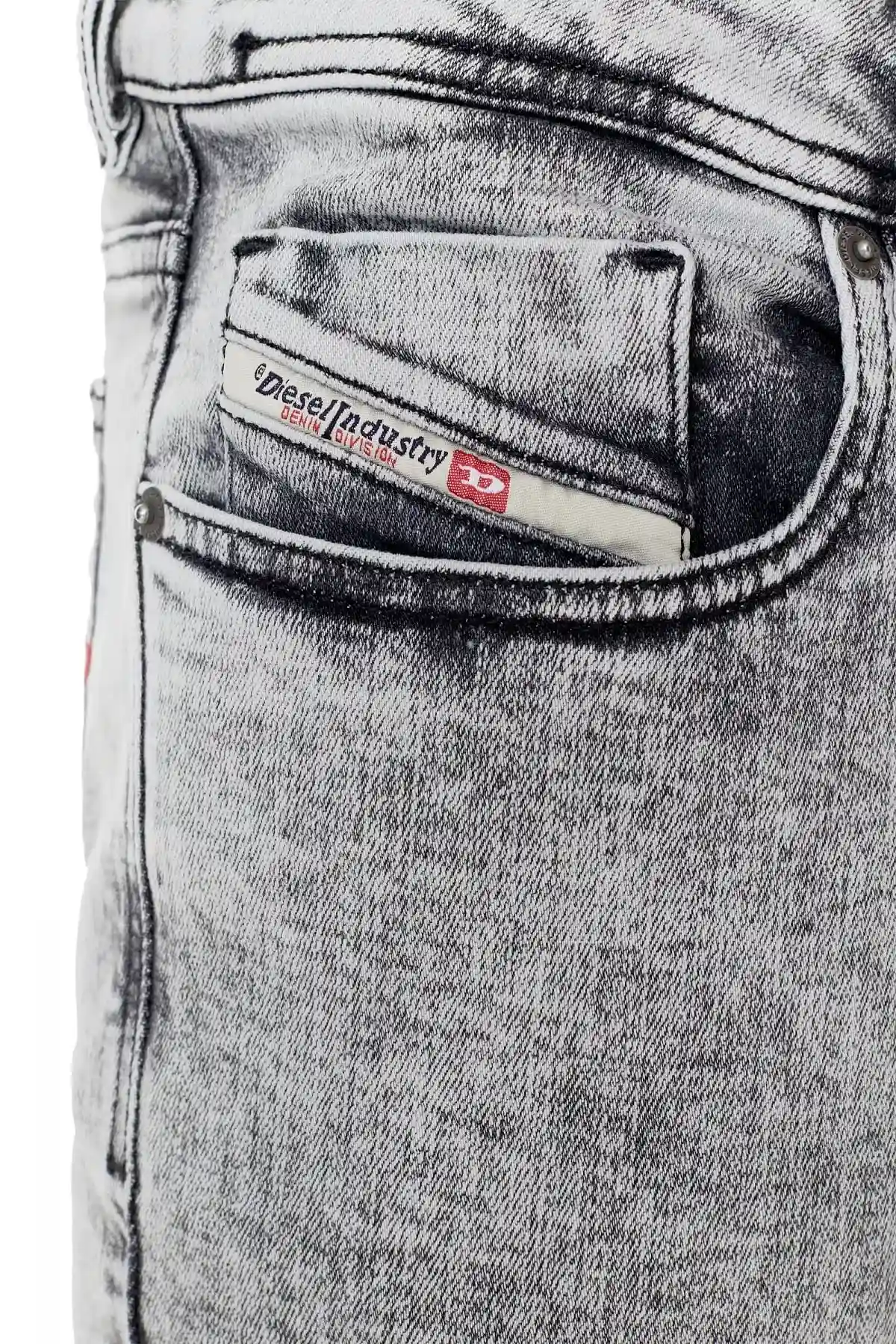 Grey Skinny Fit-Sleenker-Jeans