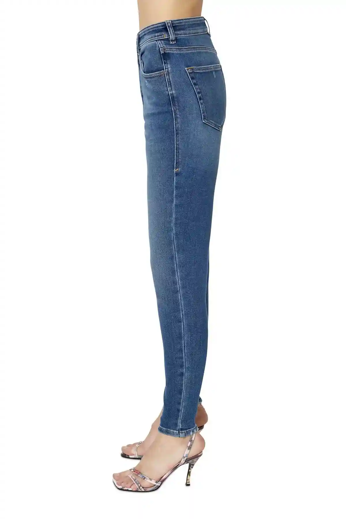 Blue Super skinny Jeans-1984 Slandy-High