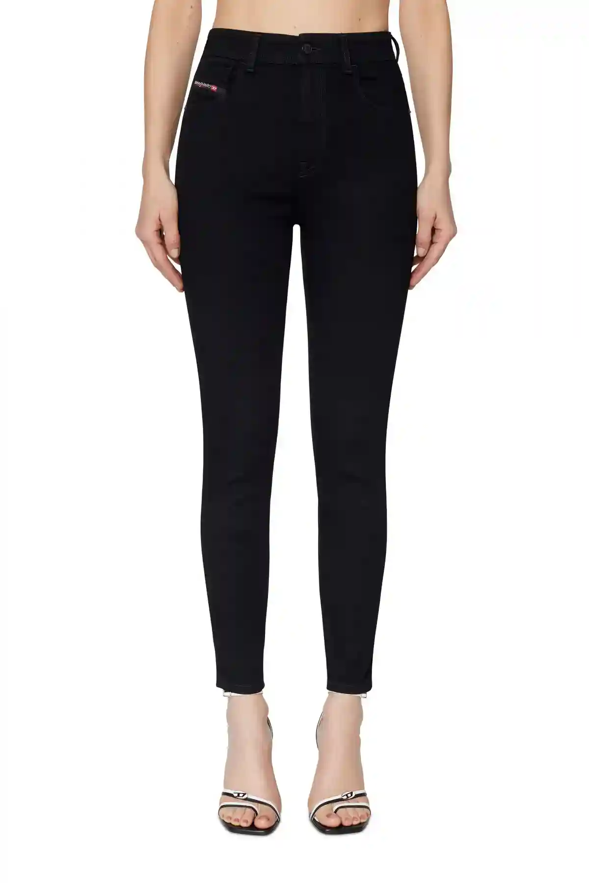 Black Skinny Jeans-1984 Slandy-High
