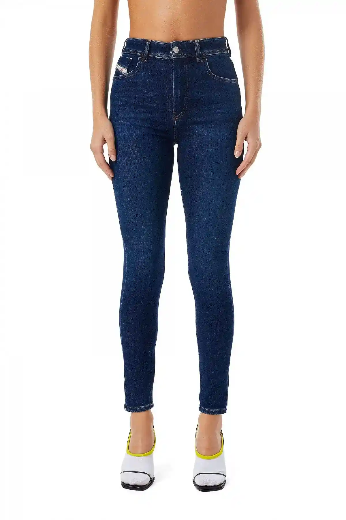 Blue Skinny Jeans-1984 Slandy-High