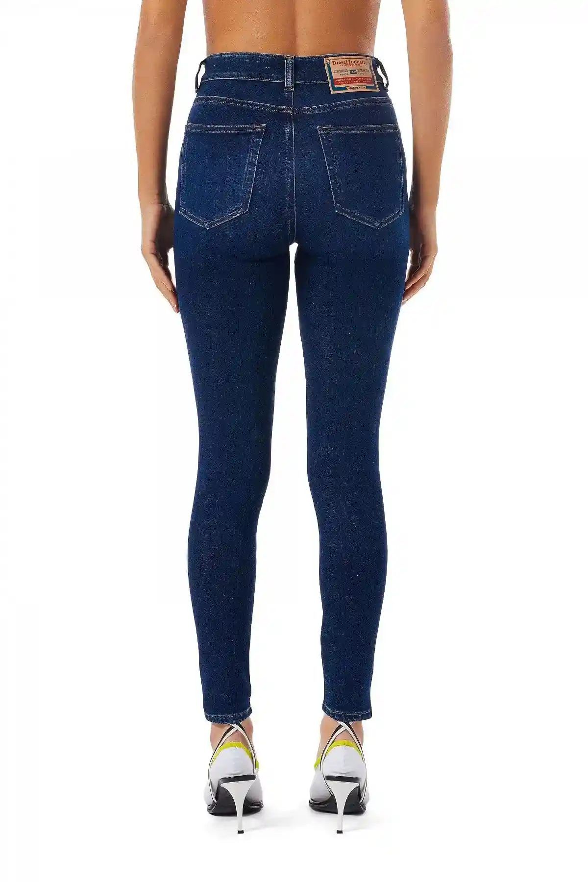 Blue Skinny Jeans-1984 Slandy-High