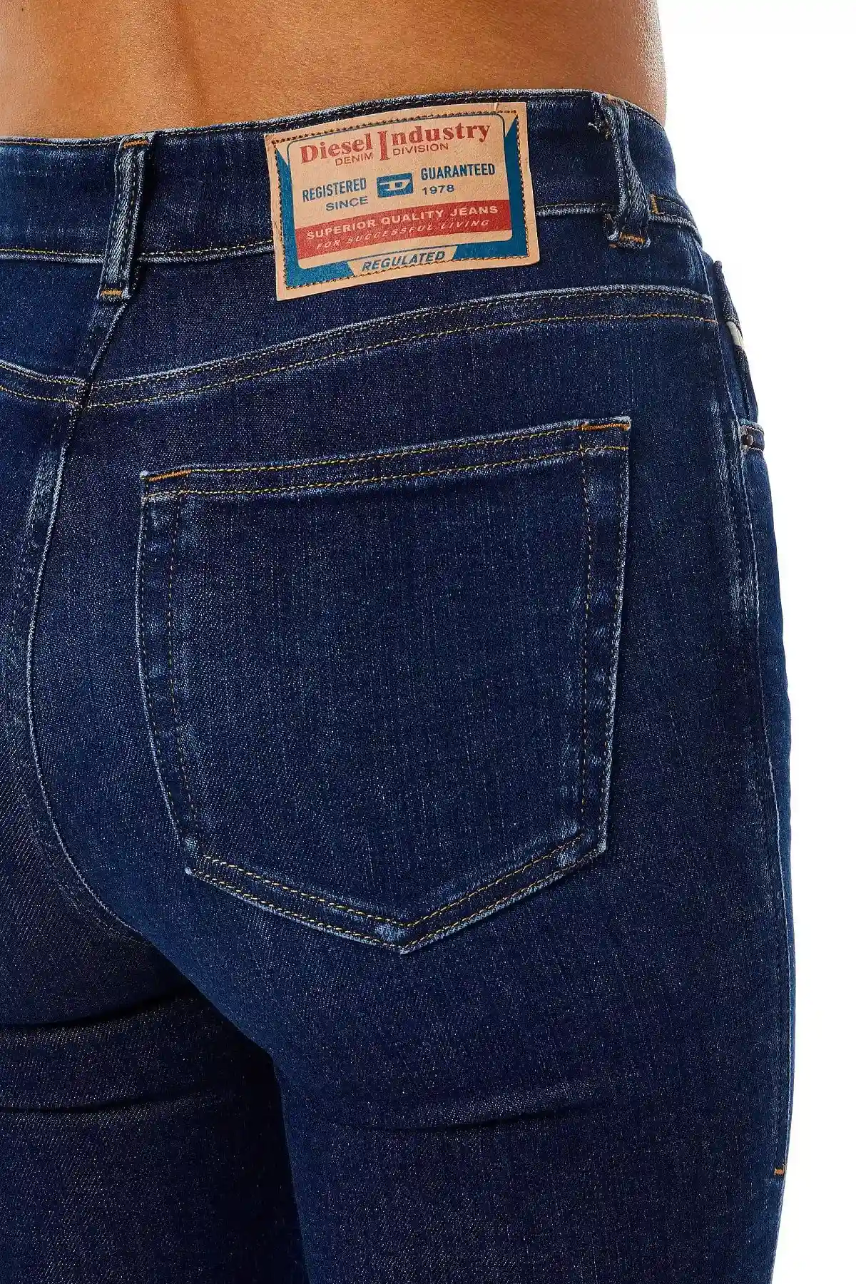 Blue Skinny Jeans-1984 Slandy-High