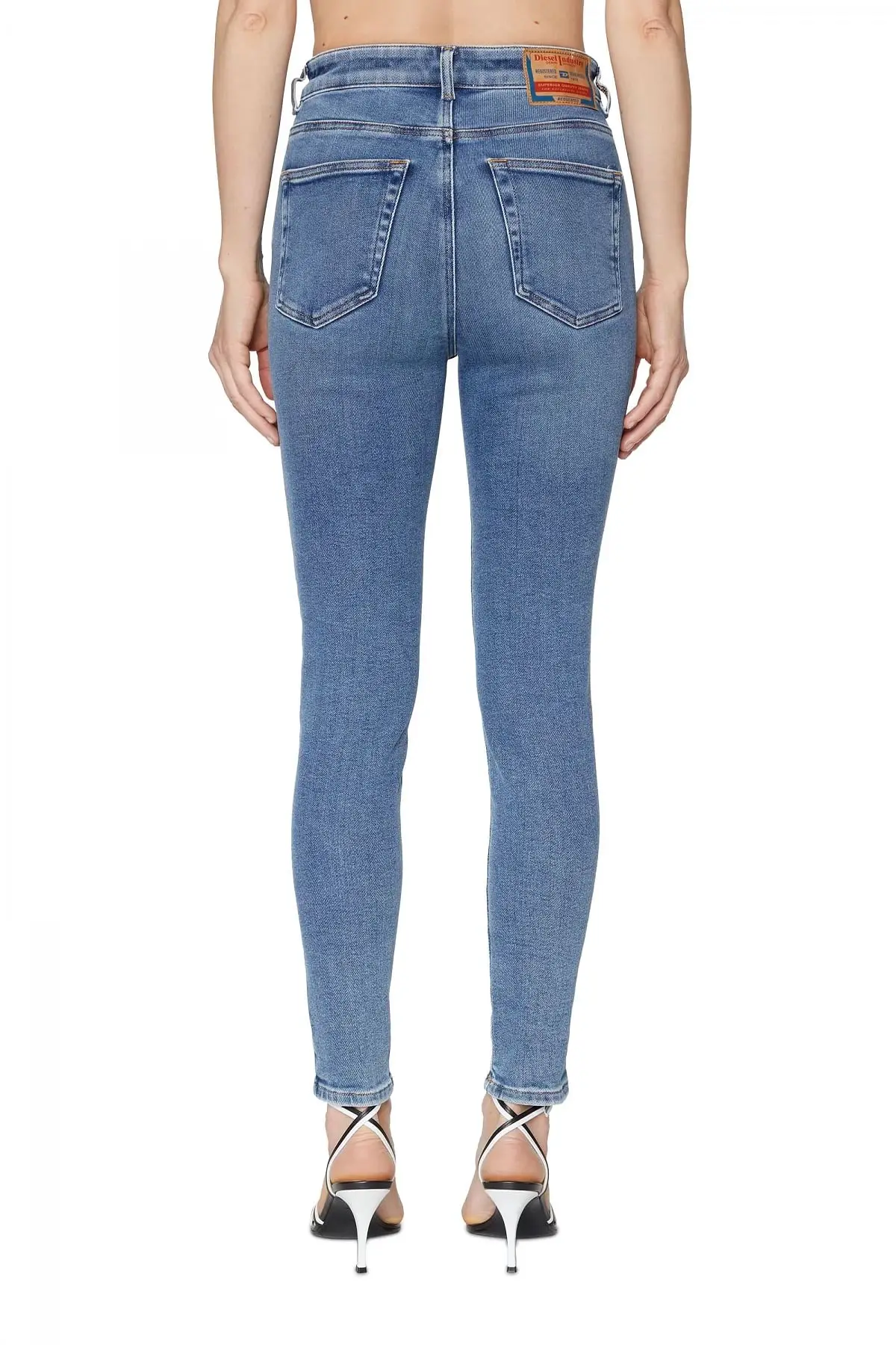 Blue Skinny Jeans-1984 Slandy-High