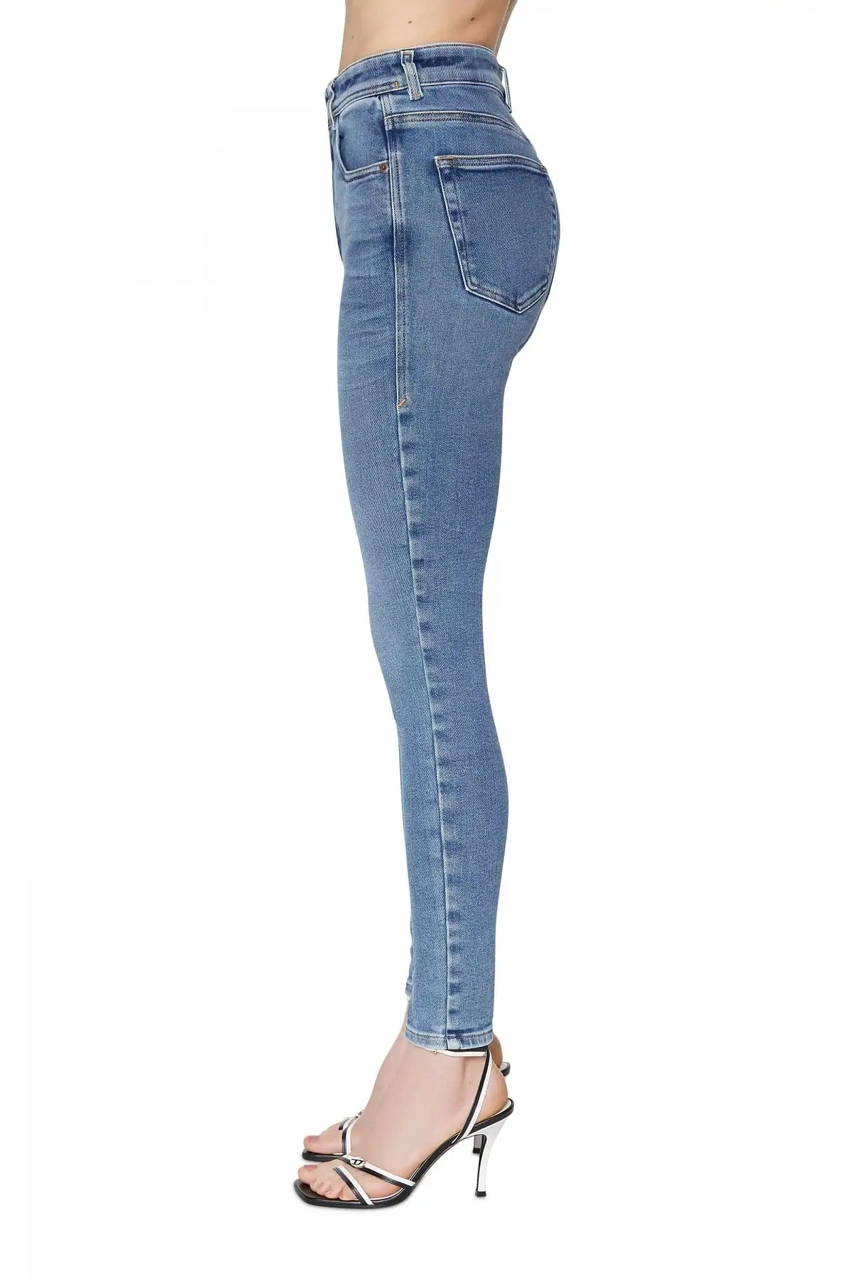 Blue Skinny Jeans-1984 Slandy-High