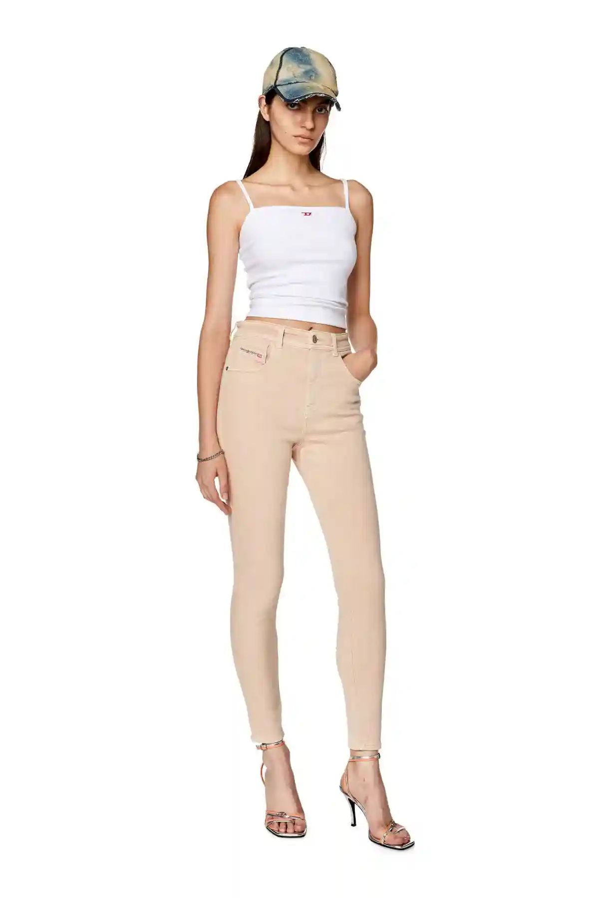 Pink Skinny Jeans-1984 Slandy-High