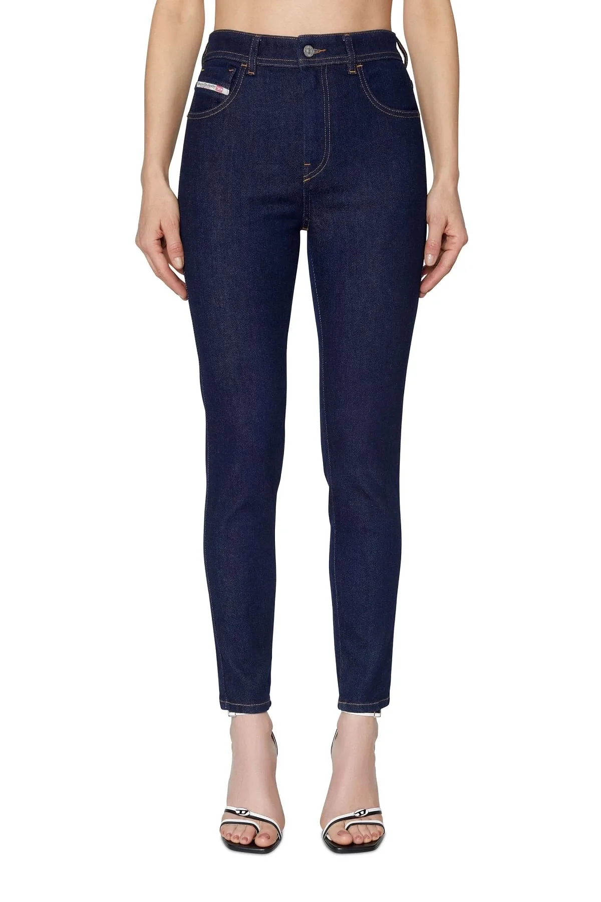 Blue Skinny Jeans-1984 Slandy-High