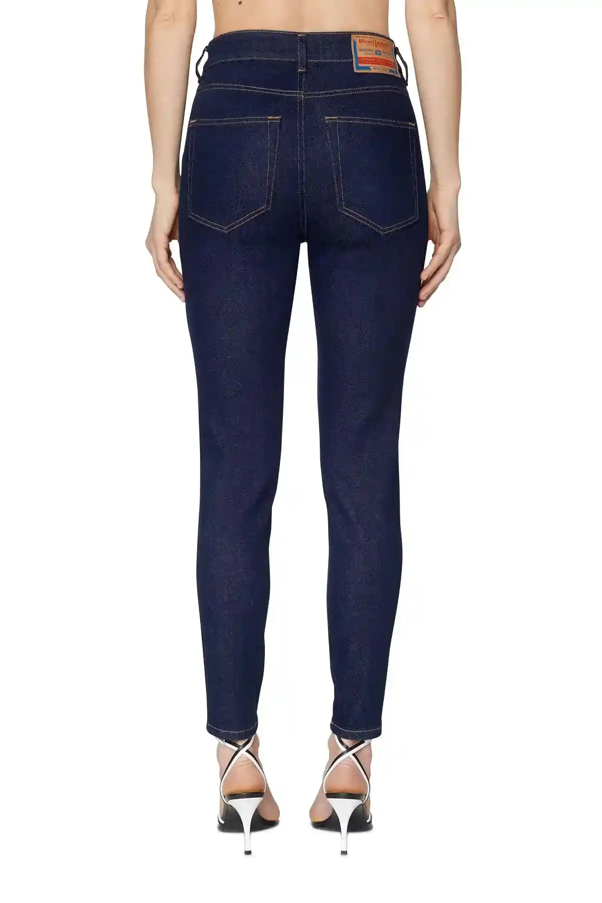 Blue Skinny Jeans-1984 Slandy-High