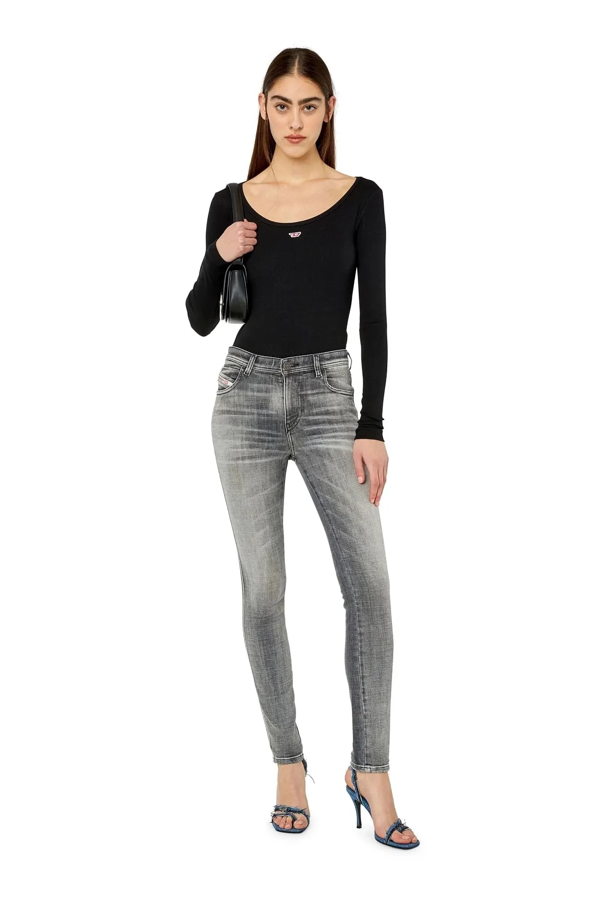 Grey Skinny Jeans-2015 Babhila