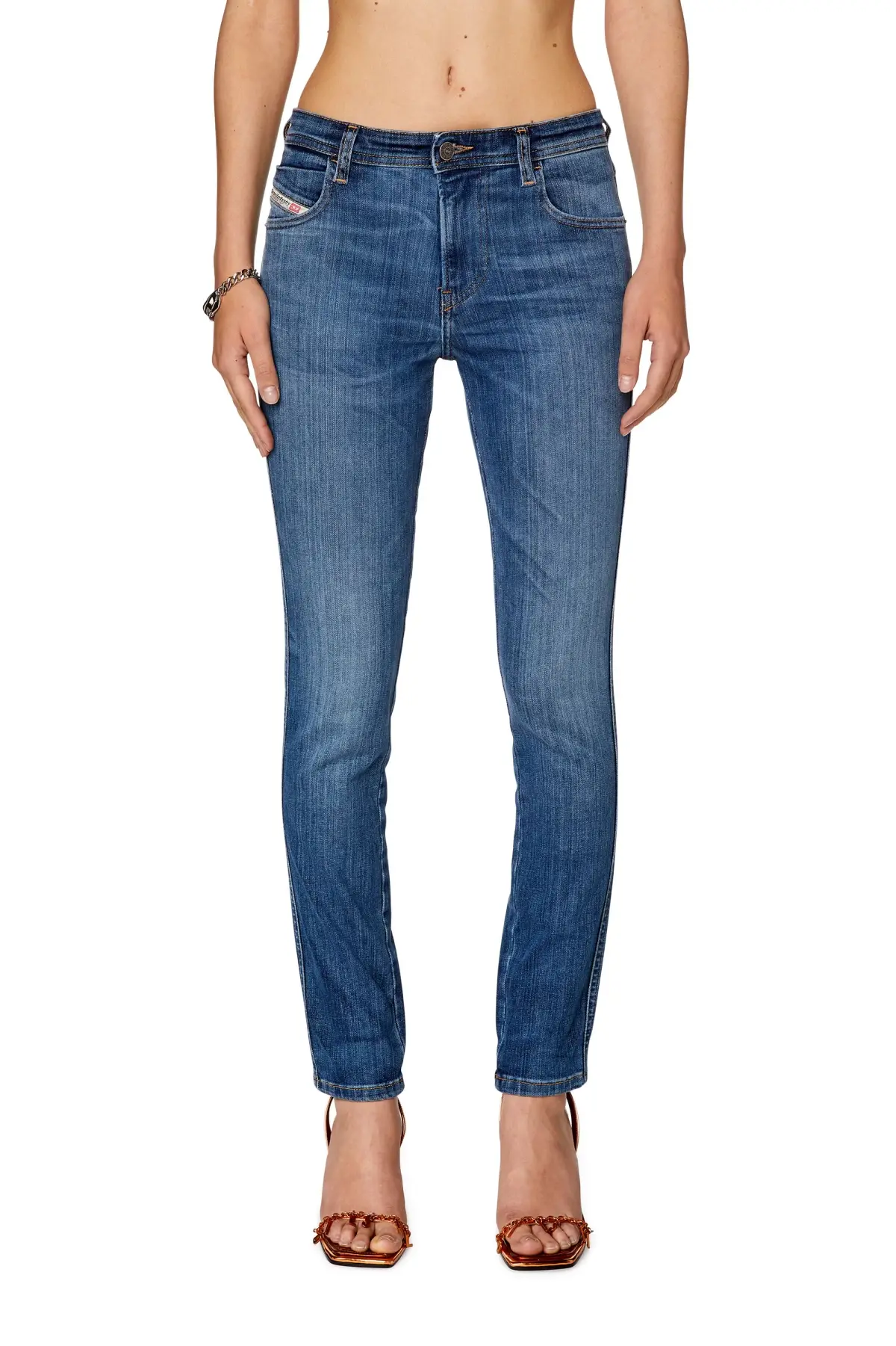 Blue Skinny Jeans-2015 Babhila