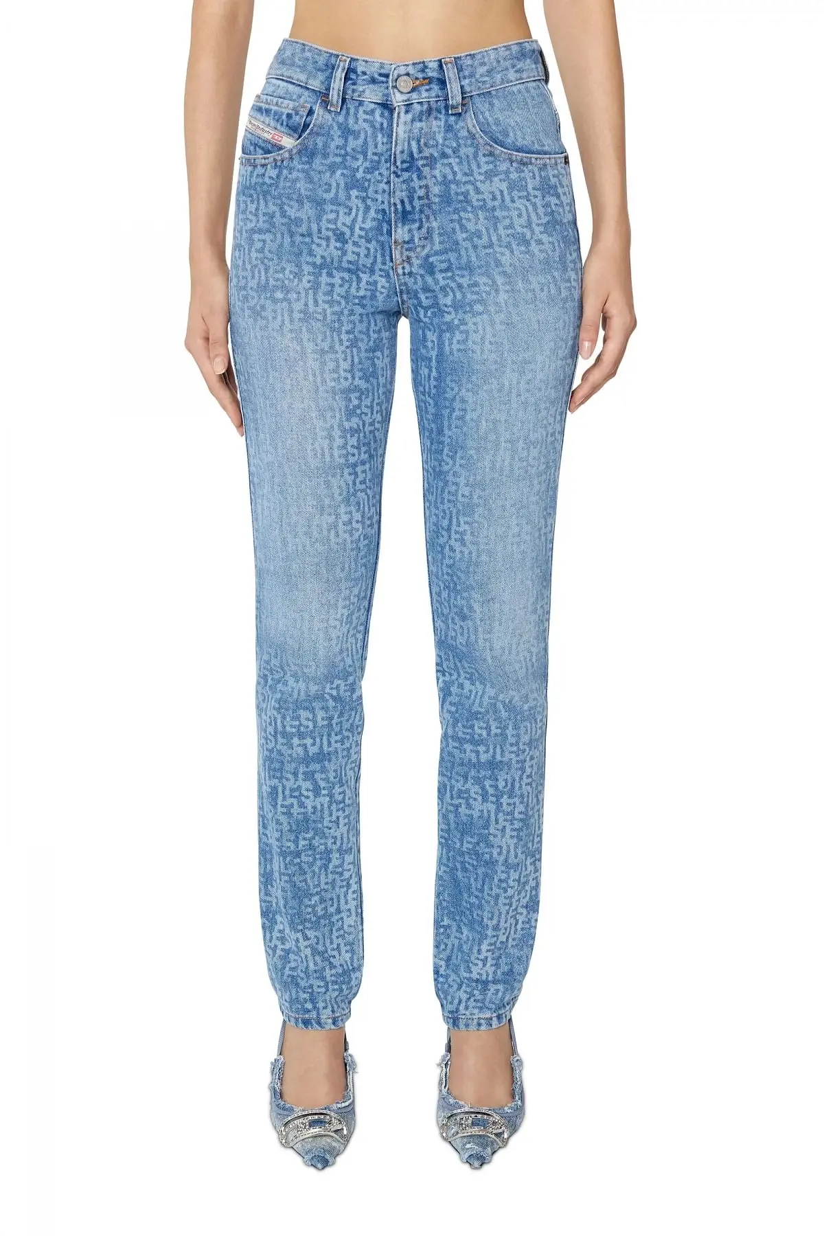 Blue Straight Jeans-1994