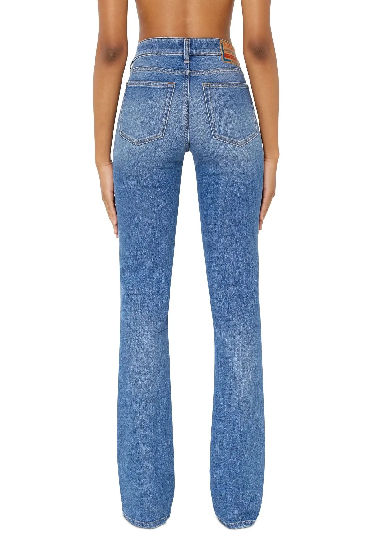 Blue Bootcut and Flare Jeans-1969 D-Ebbey
