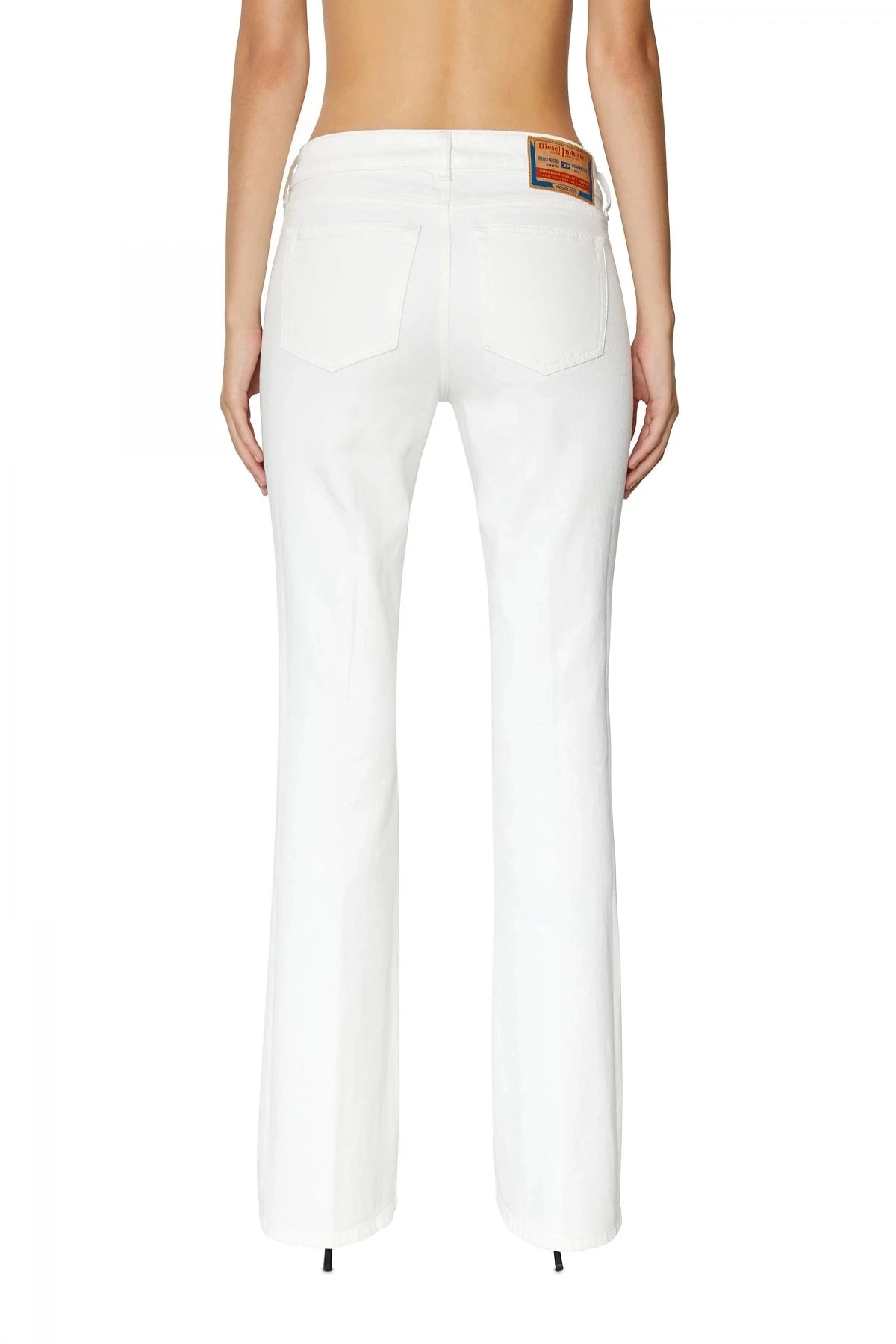 White Bootcut Jeans-1969 D-Ebbey