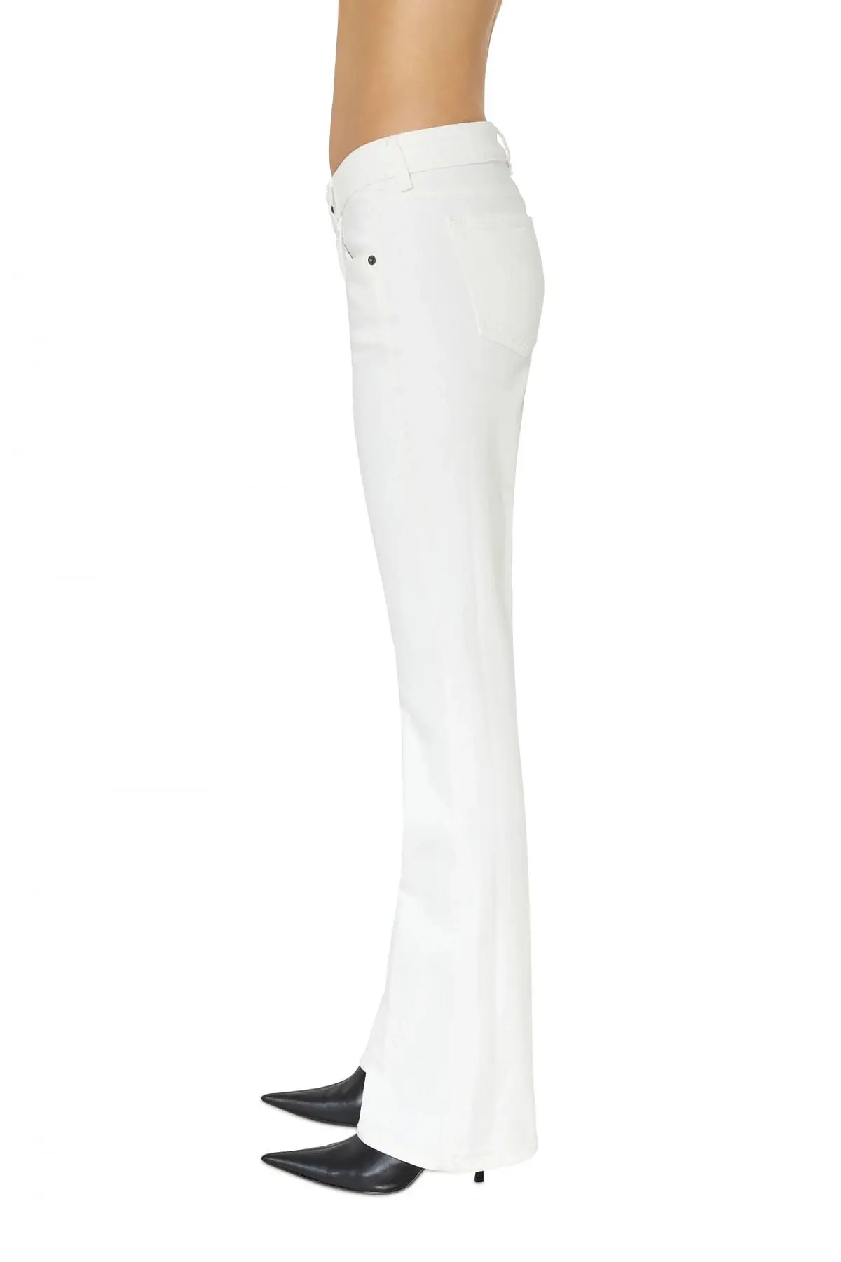 White Bootcut Jeans-1969 D-Ebbey