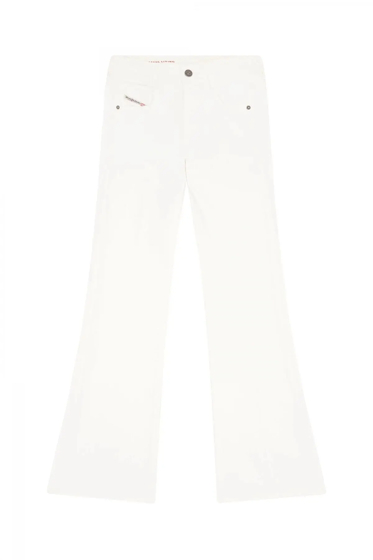 White Bootcut Jeans-1969 D-Ebbey