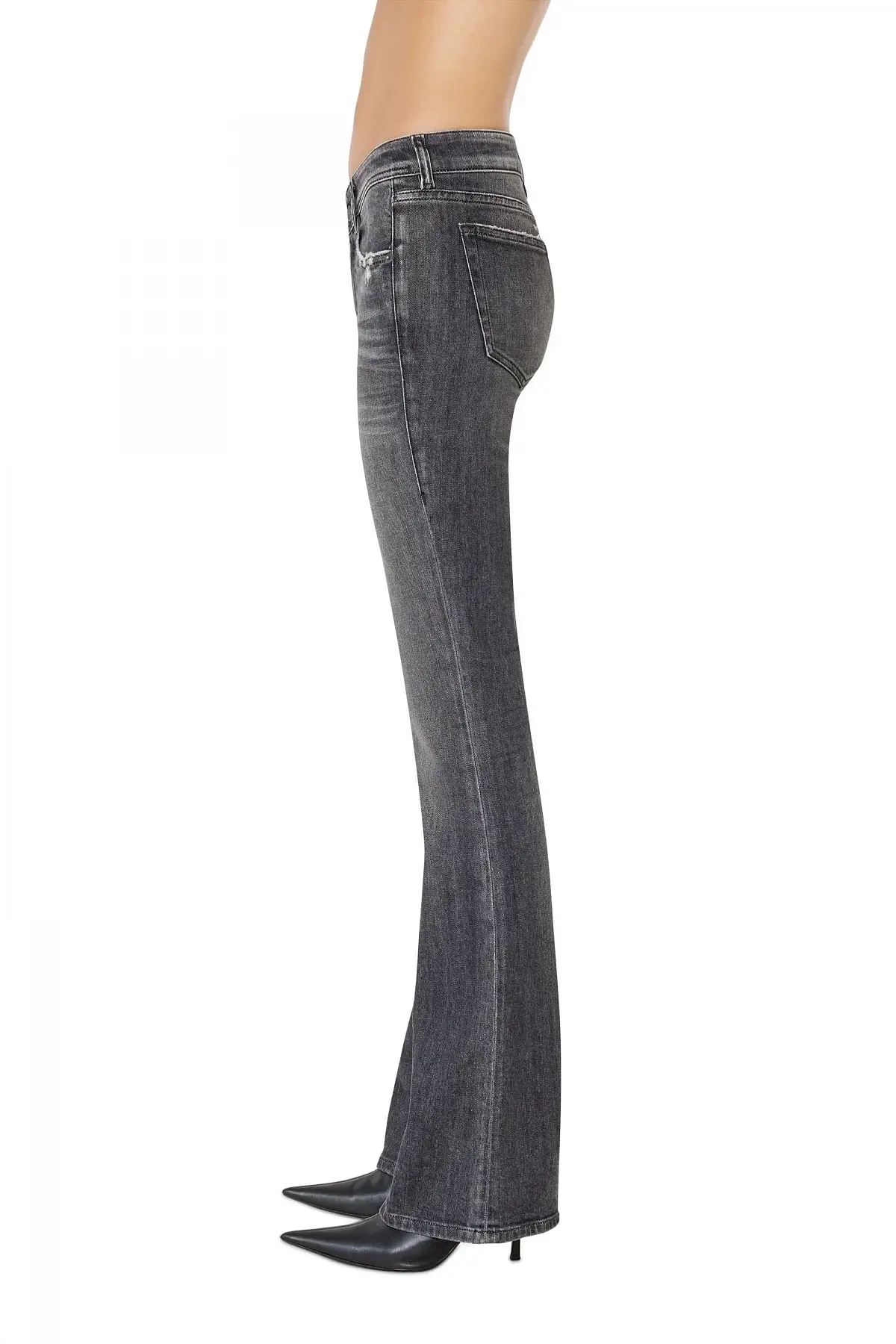 Black Bootcut and Flare Jeans-1969 D-Ebbey