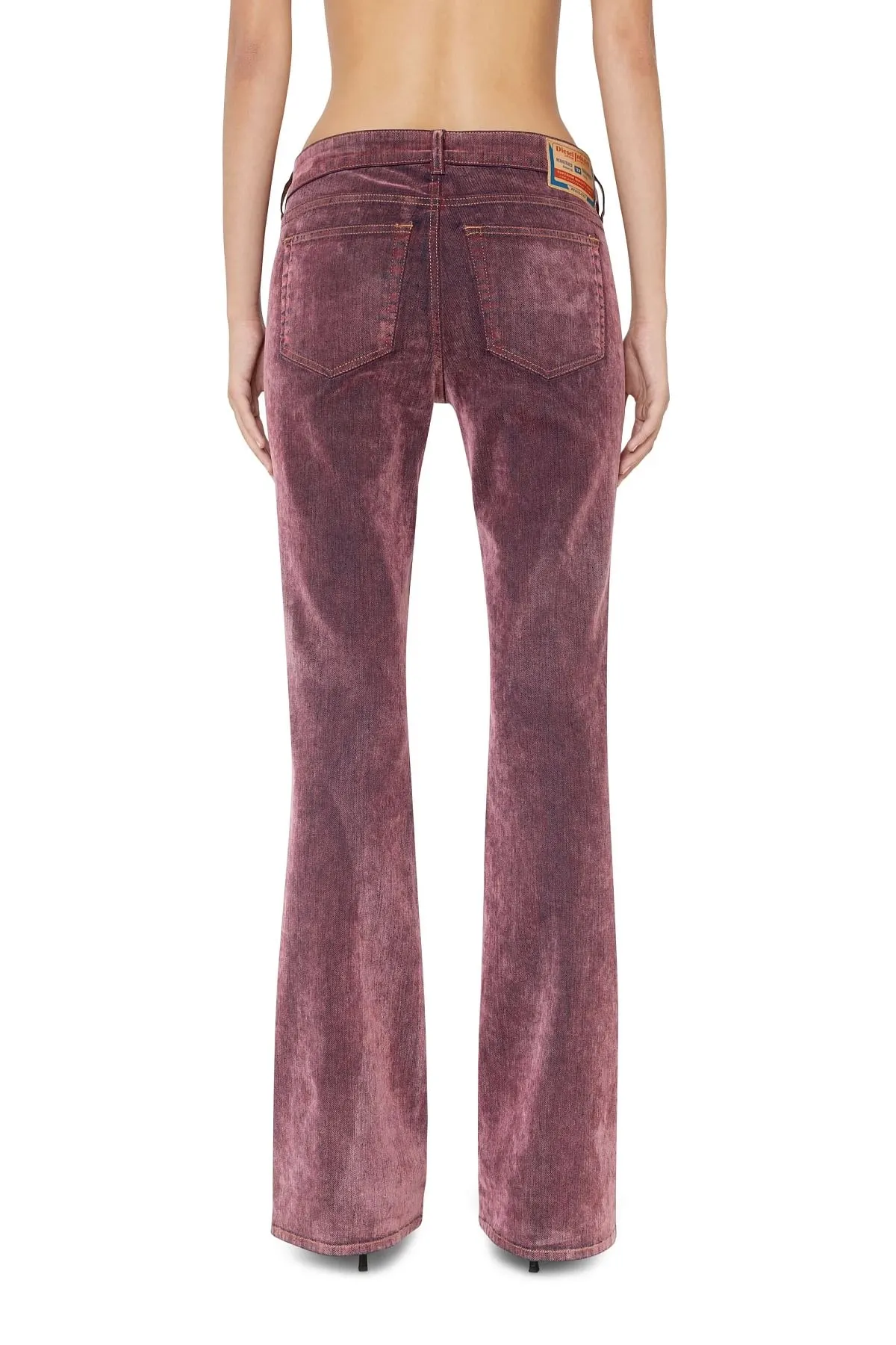 Pink Bootcut and Flare Jeans-1969 D-Ebbey