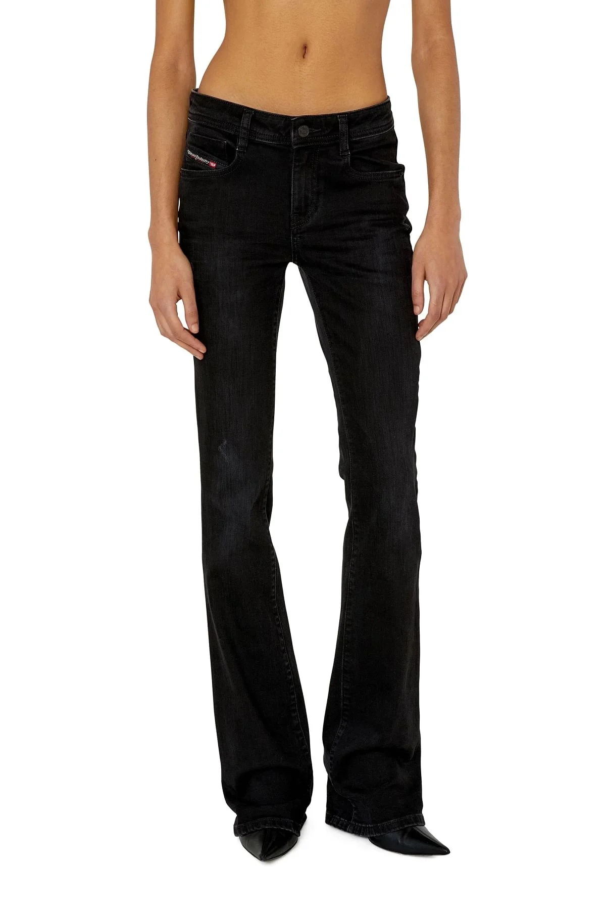 Black Bootcut and Flare Jeans-1969 D-Ebbey